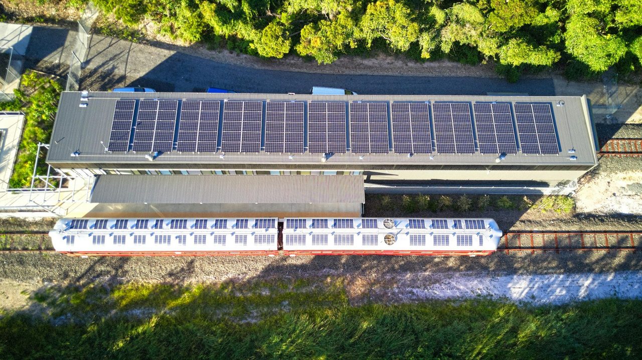 North Beach Station Aerial
