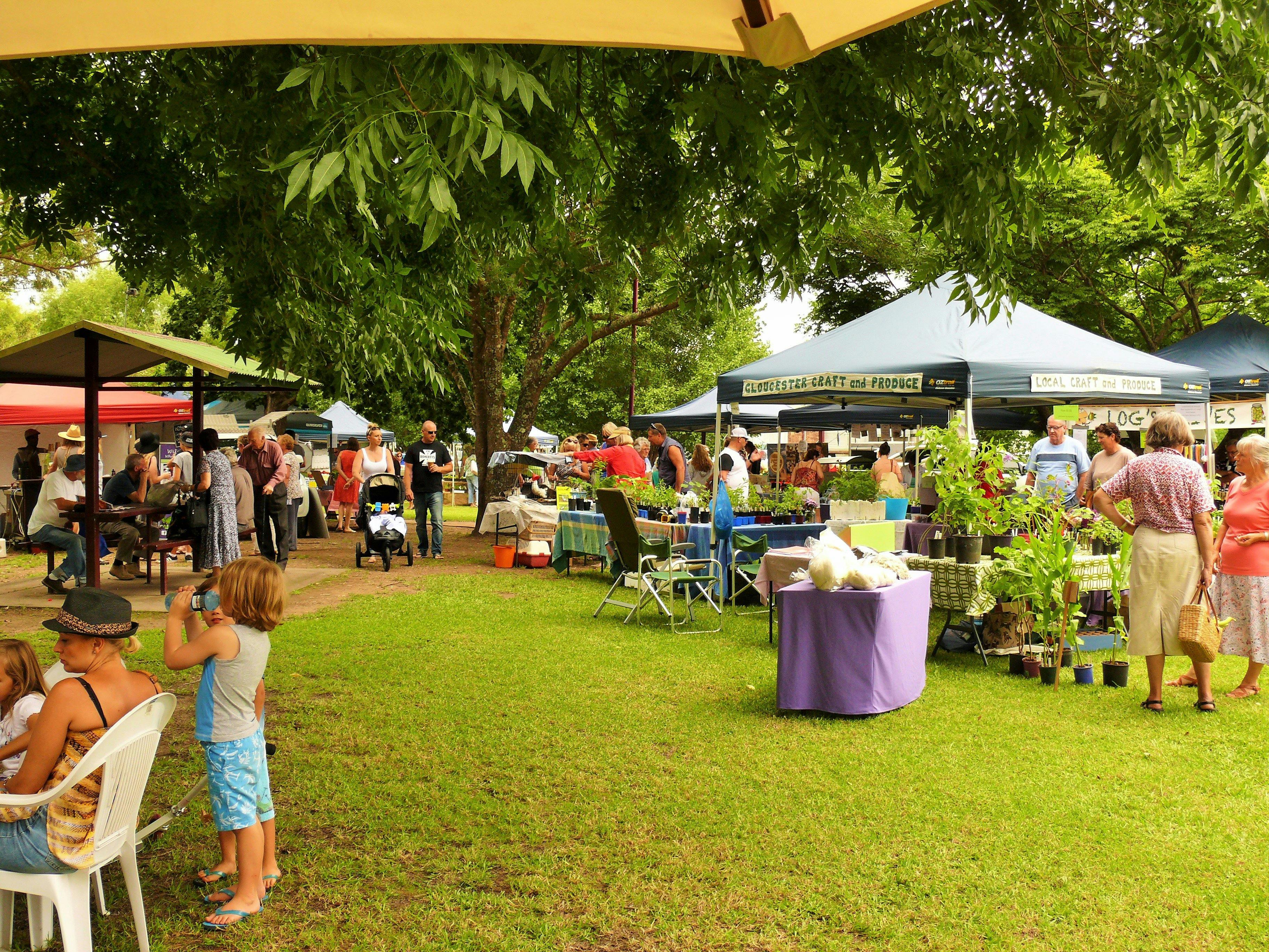 Gloucester Farmers Market in Billabong Park
