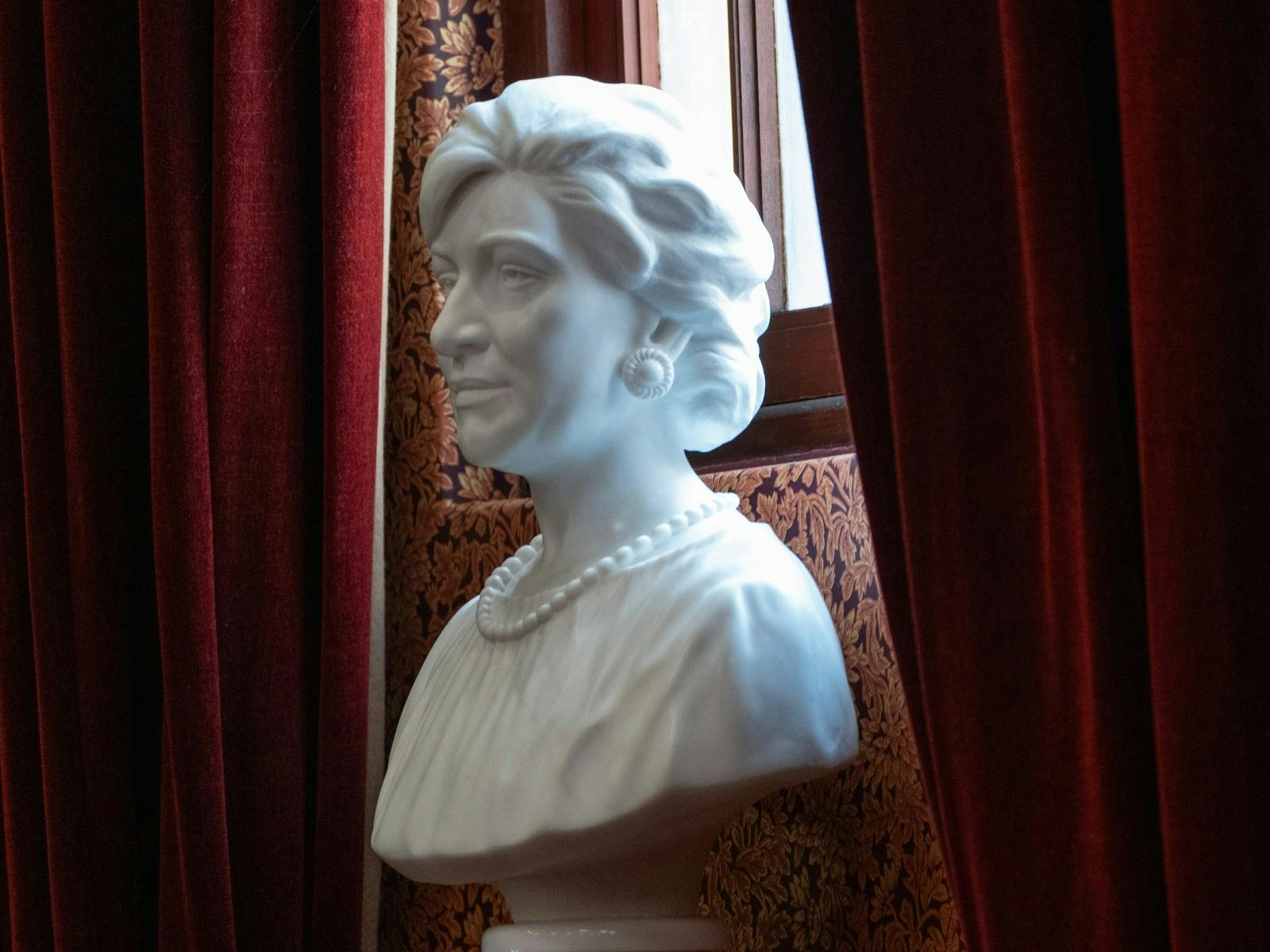 Bust in Legislative Council Chamber