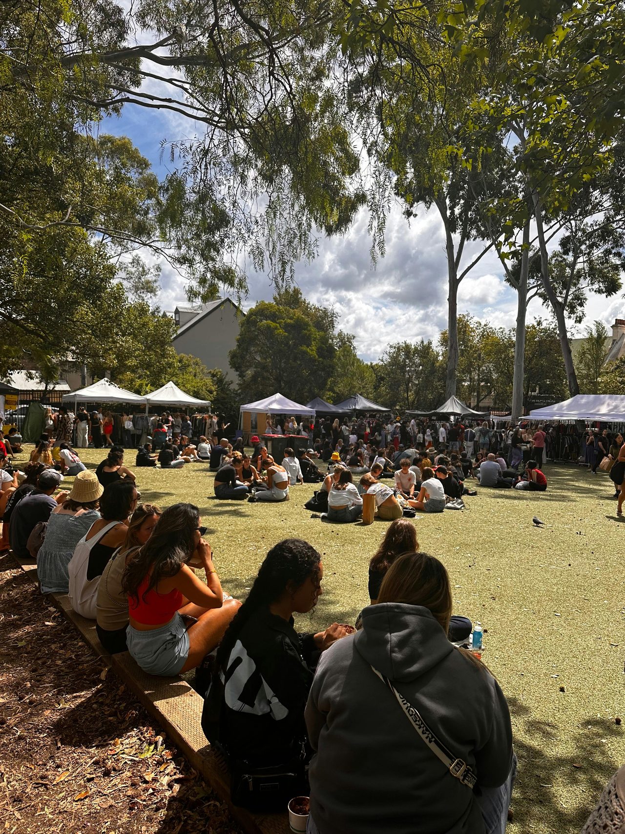 The popular Glebe Markets