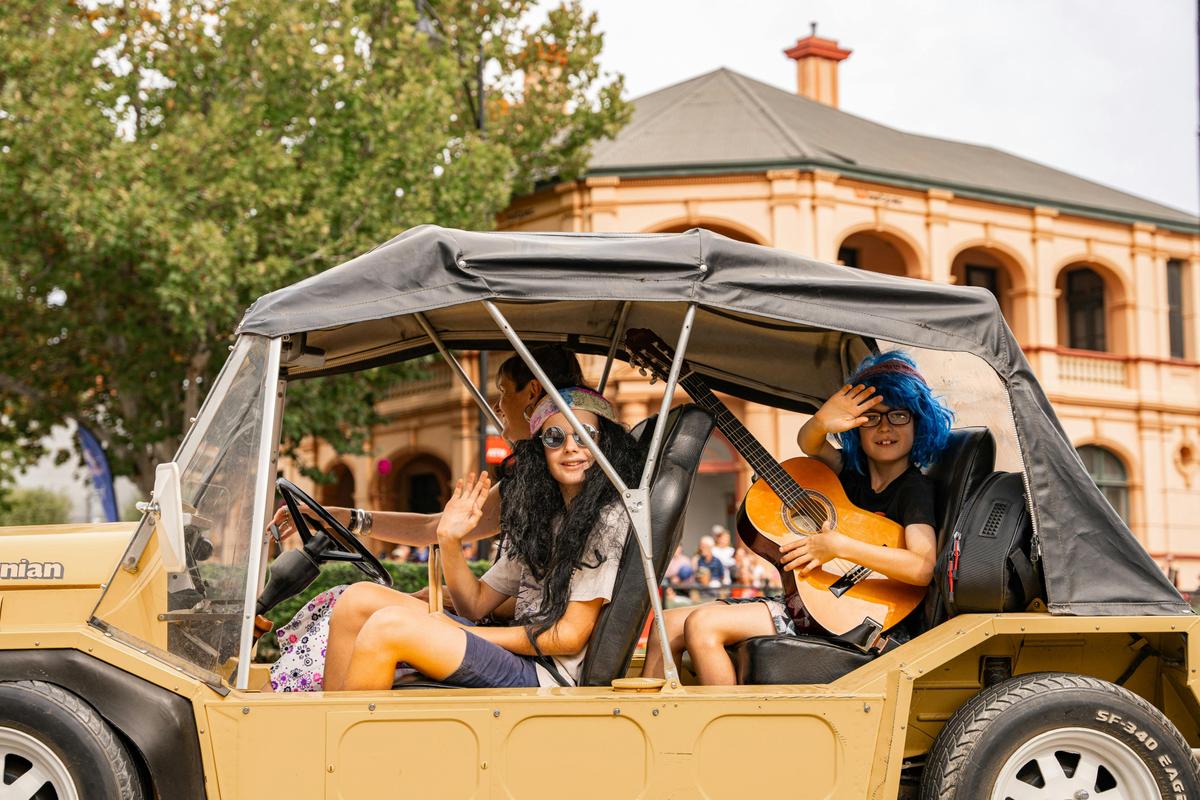 Minis galore in the Street Parade