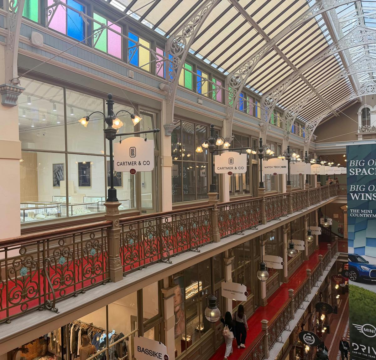 Strand Arcade Sydney Shopping Centre - Cartmer & Co