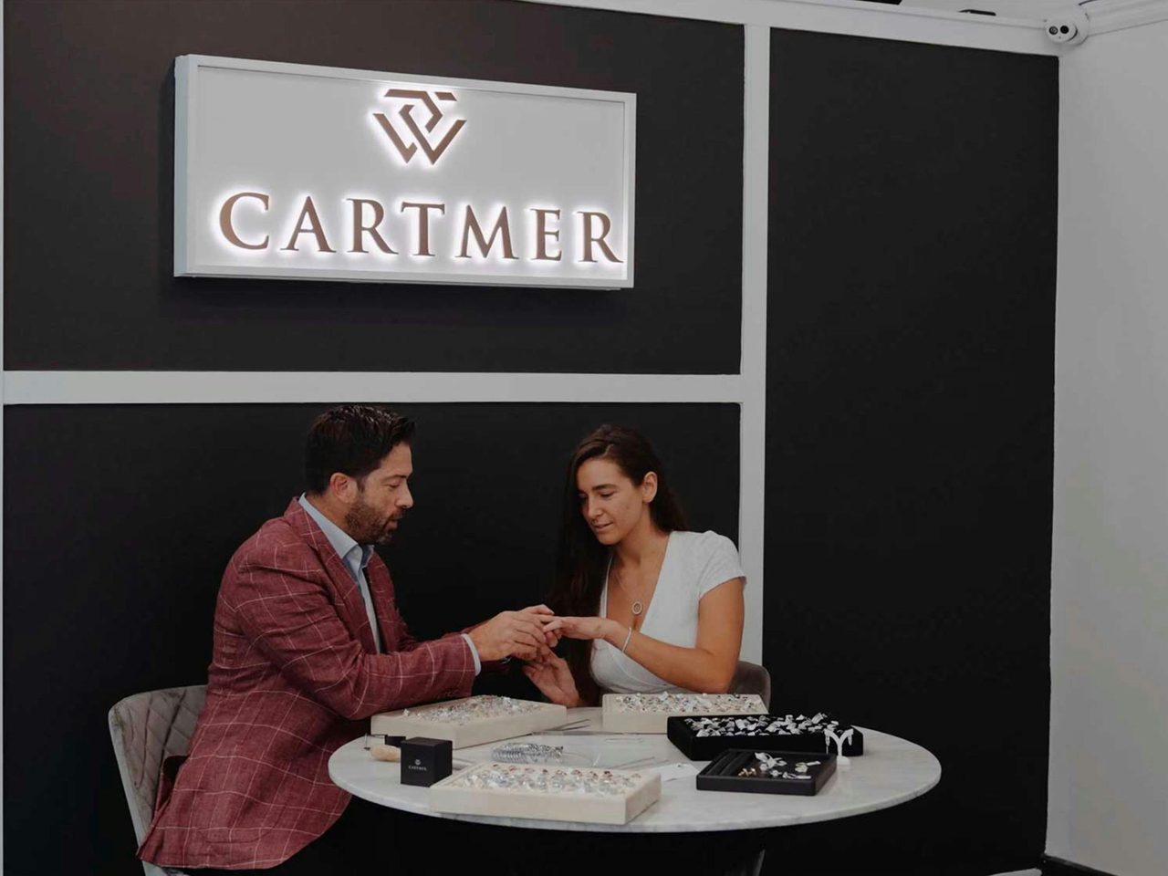 Cartmer Sydney Jewellery Consultant Designing a Ring