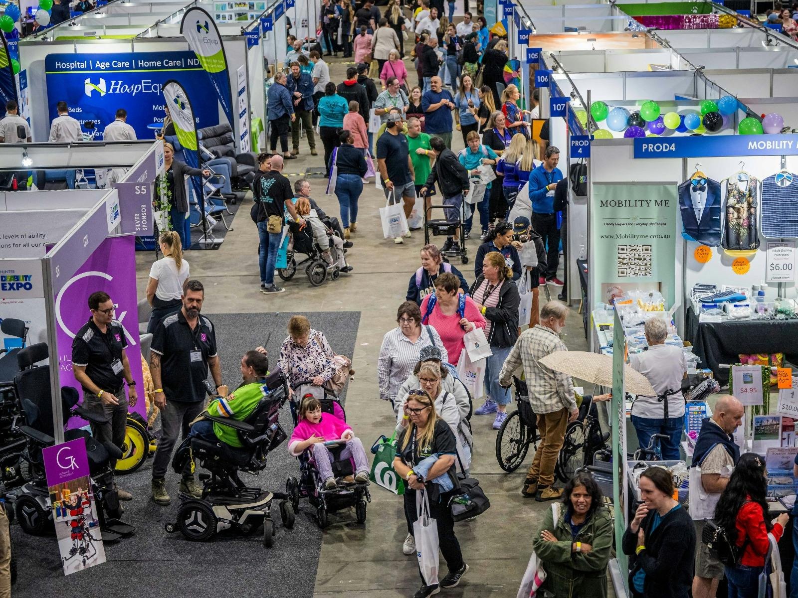 Crowd at the Hunter Disability Expo