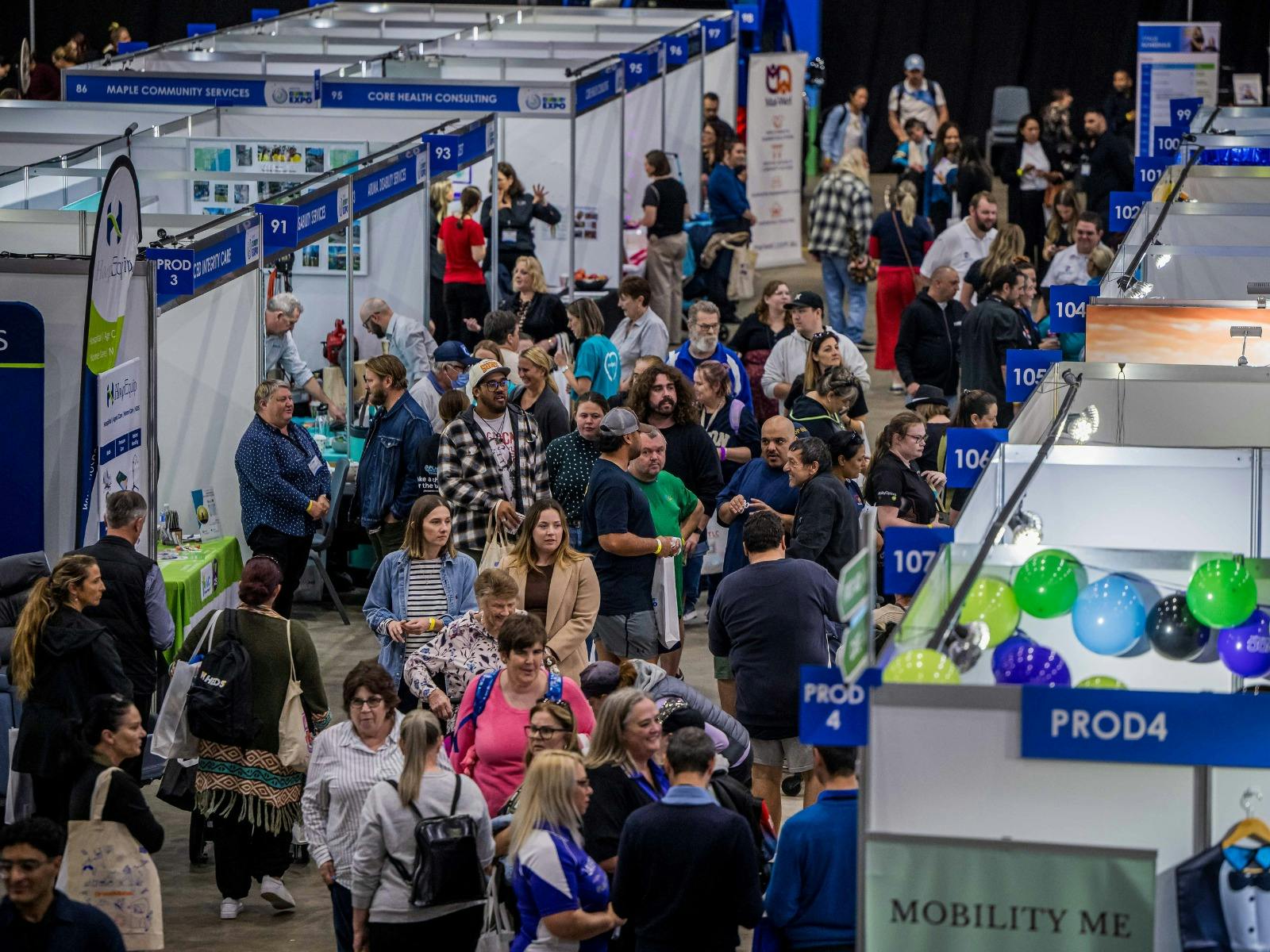 Crowd at the Hunter Disability Expo