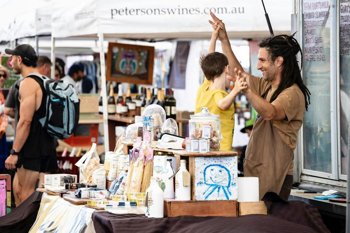 Cheese vendor