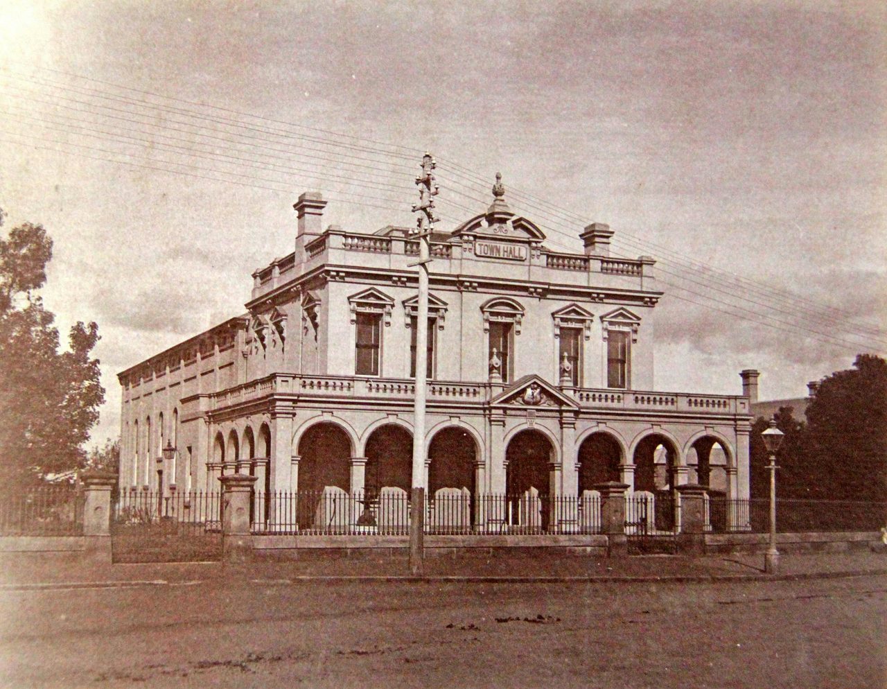 Parramatta Town Hall 1895