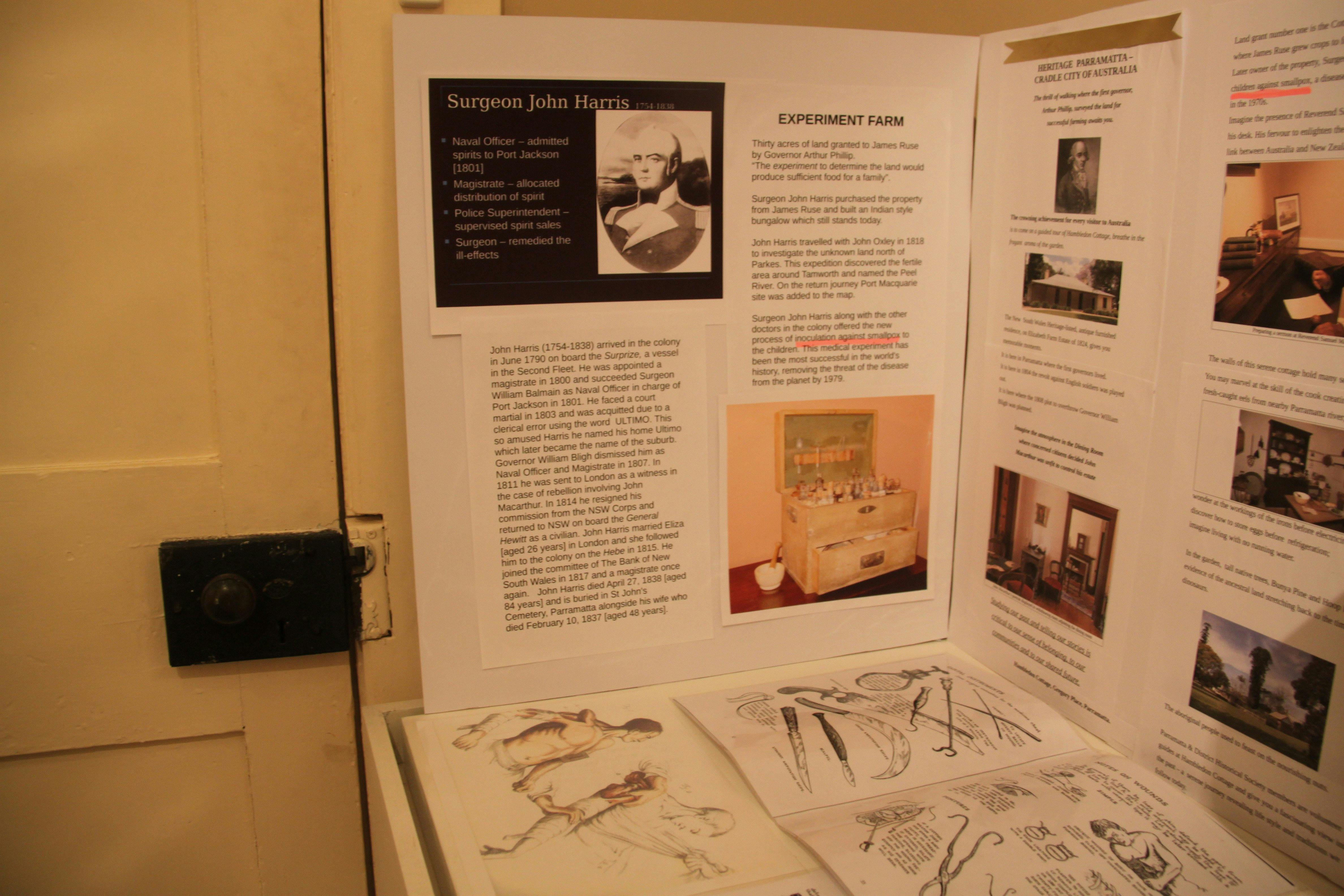 John Harris Surgeon   SMALLPOX vaccination