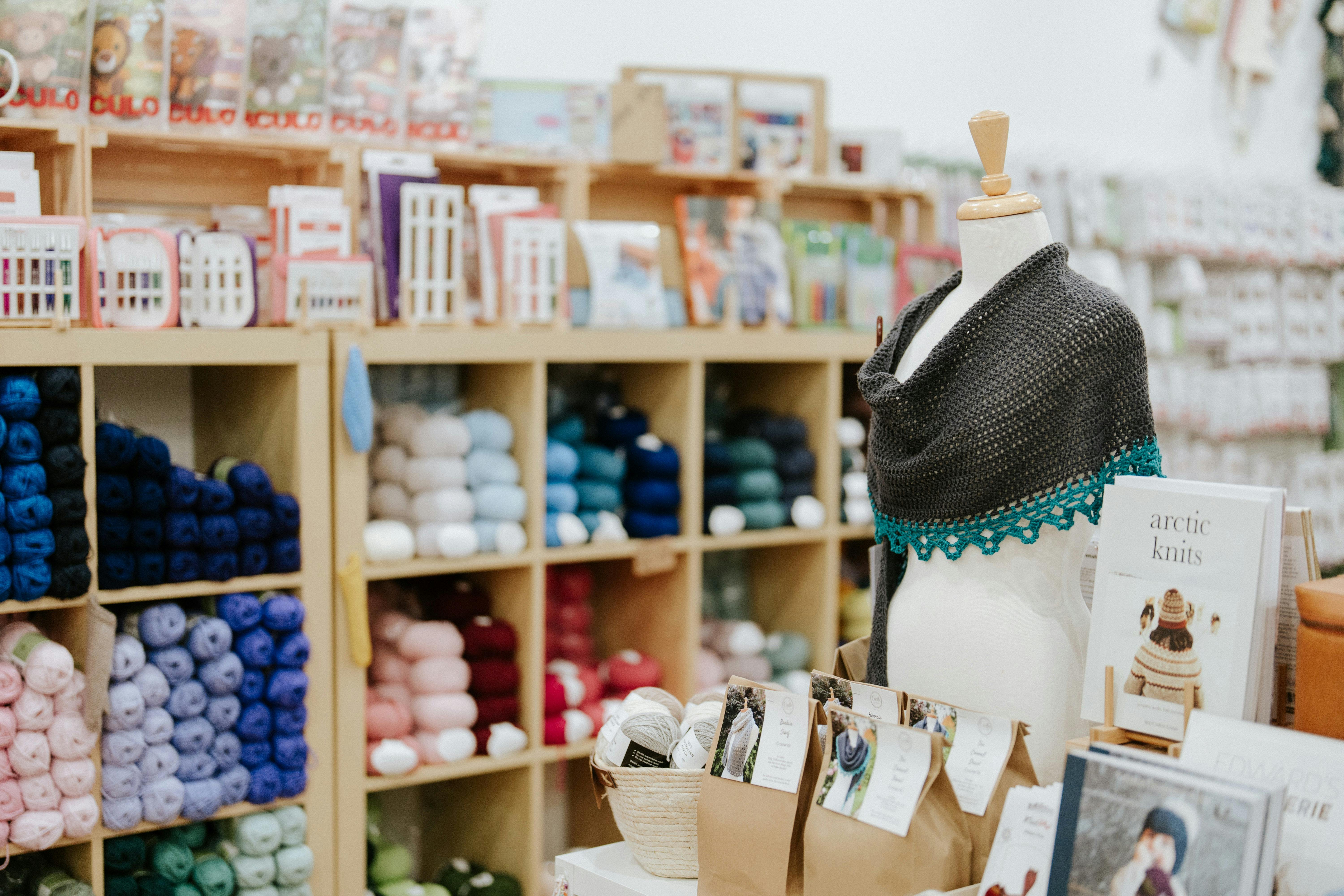 Discover natural fibre yarns and creative gifts in Bowral’s Springett’s Arcade.