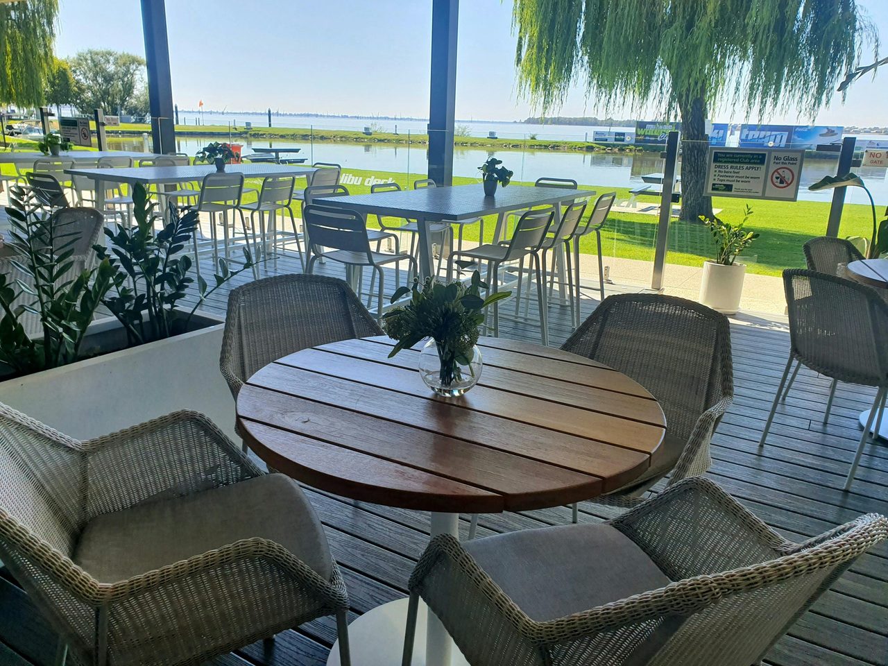 Relax on the Malibu Deck before the free INXSive Show