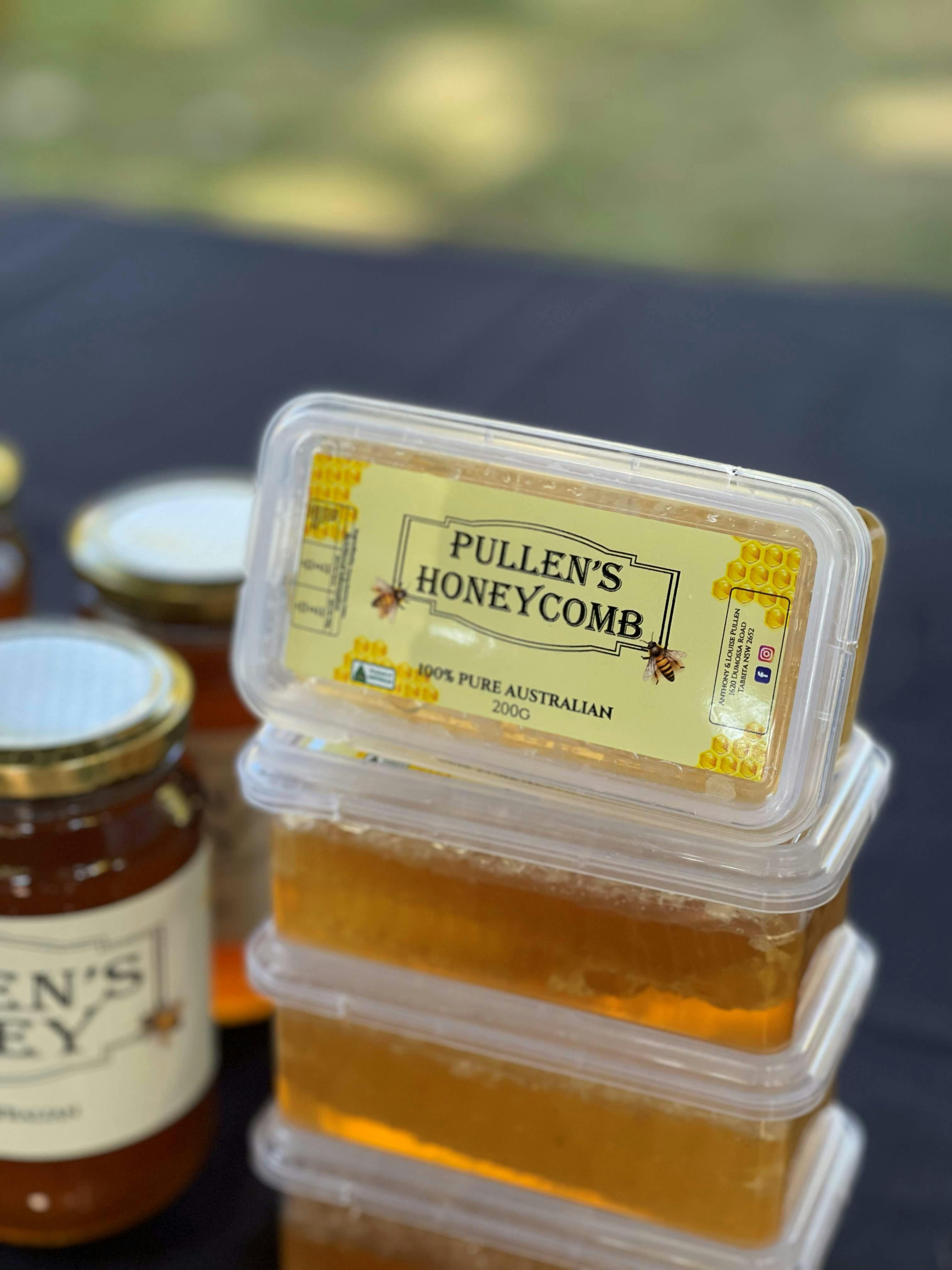 Stack of honeycomb packs