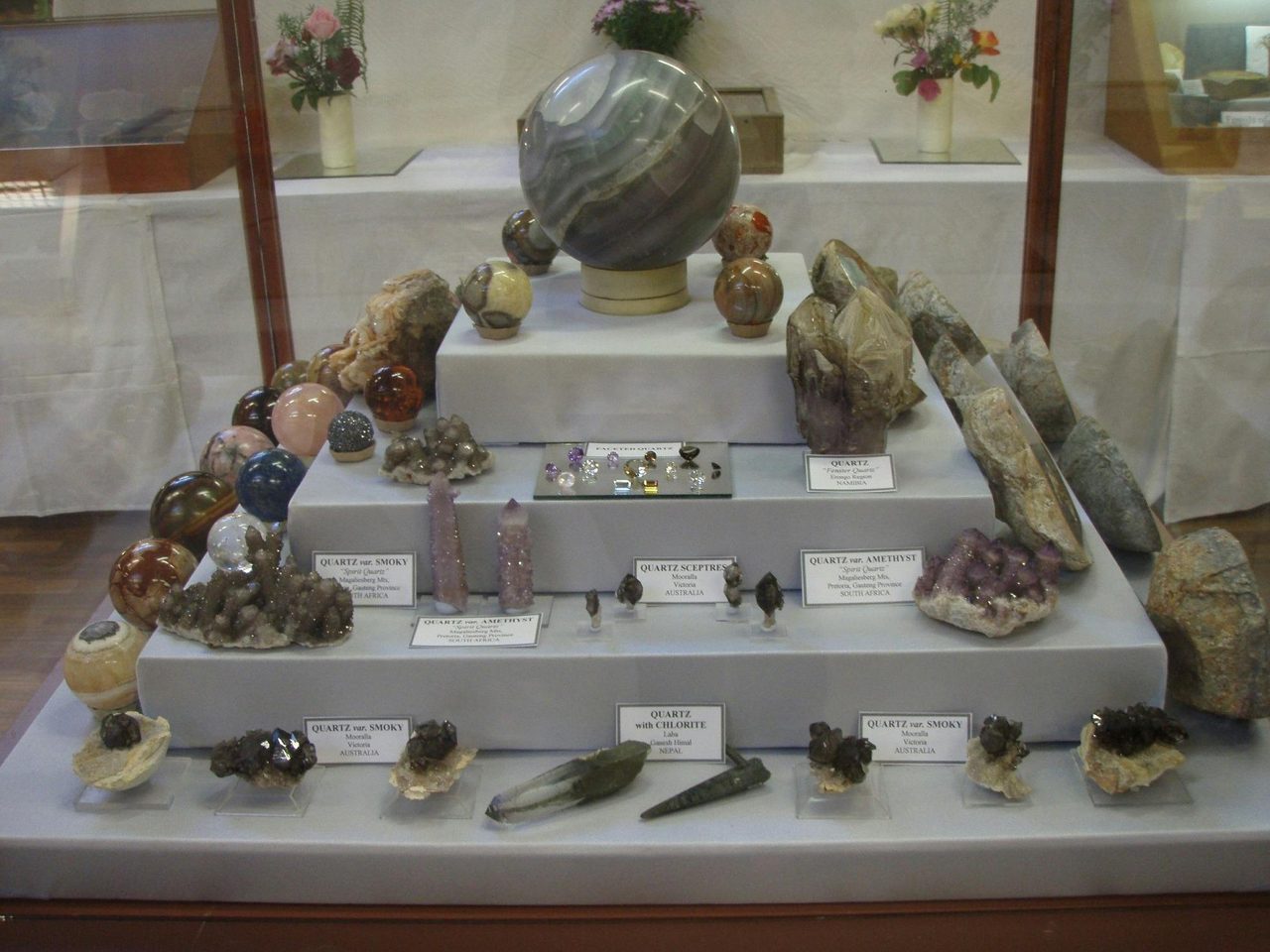 Showcase displays