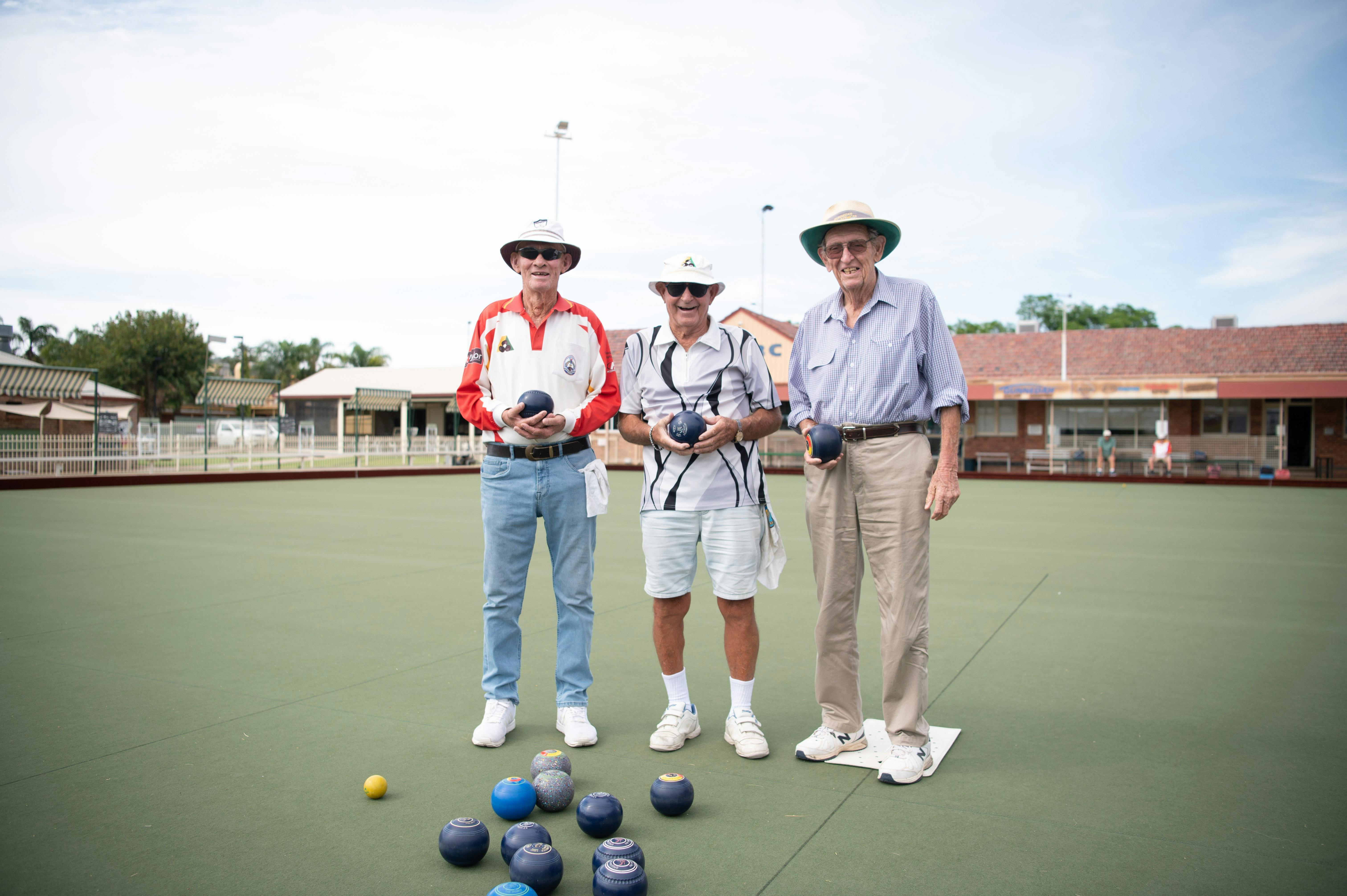 Bowl Players at Club Gunnedah