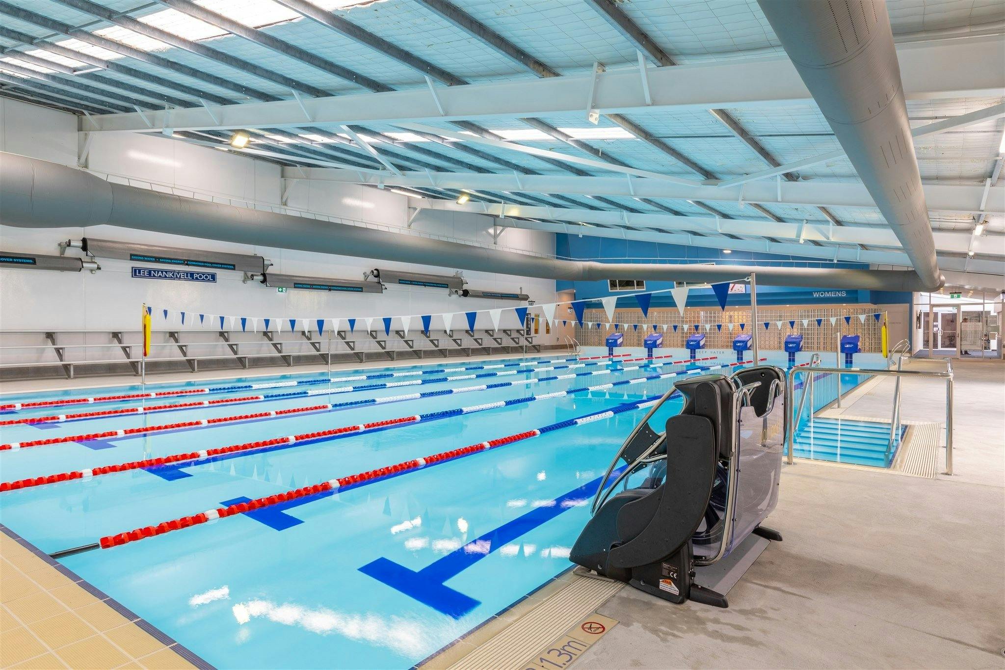 indoor heated pool