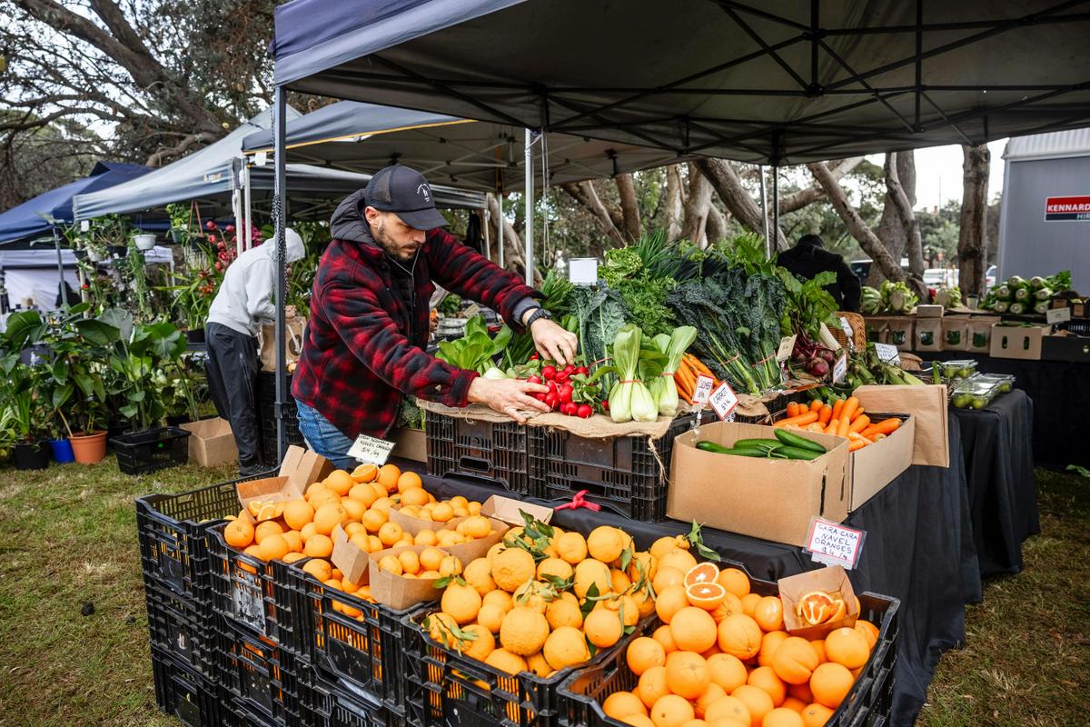Fresh fruit and veggies