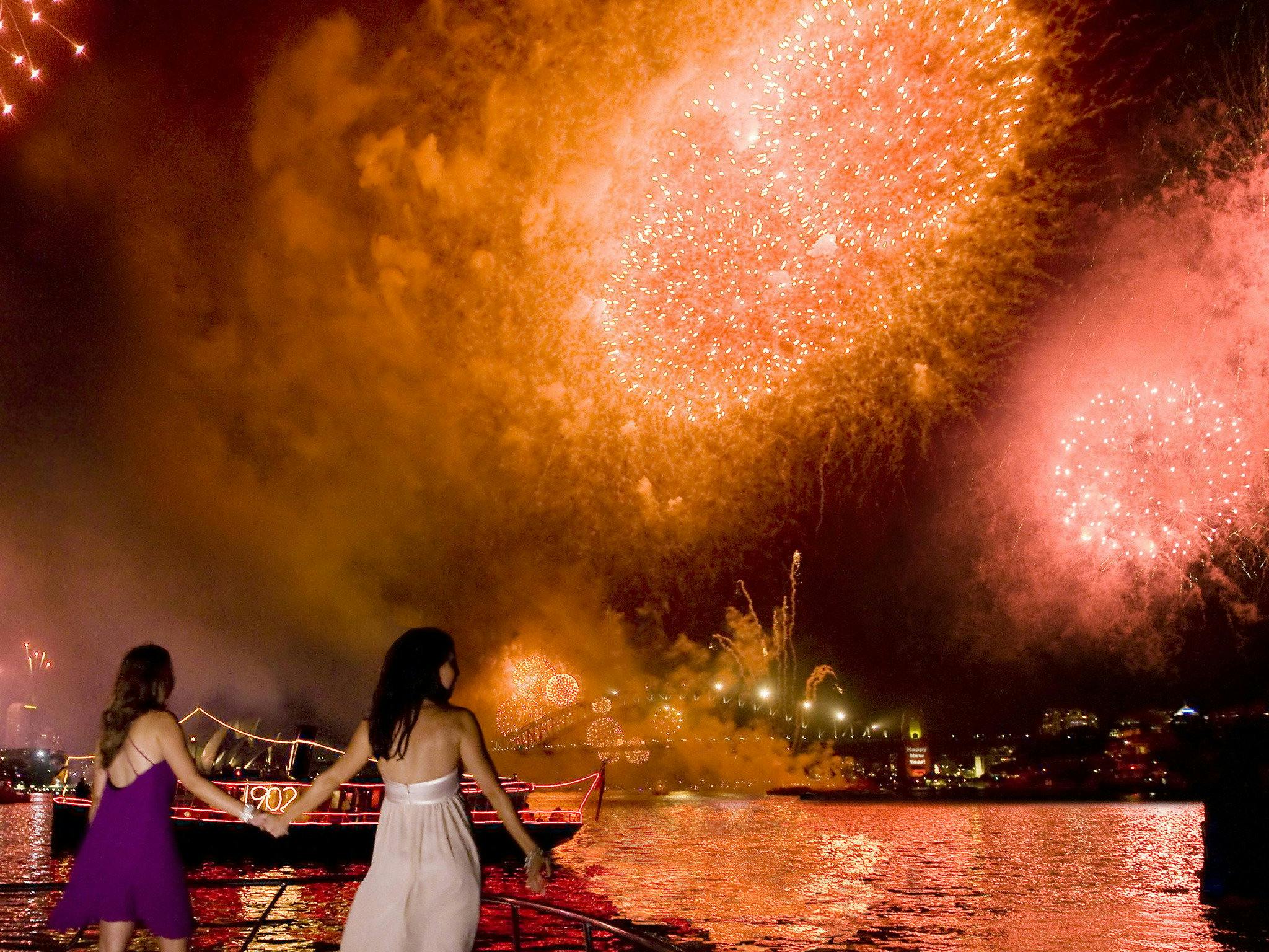New Years Eve Fireworks on Sydney Harbour