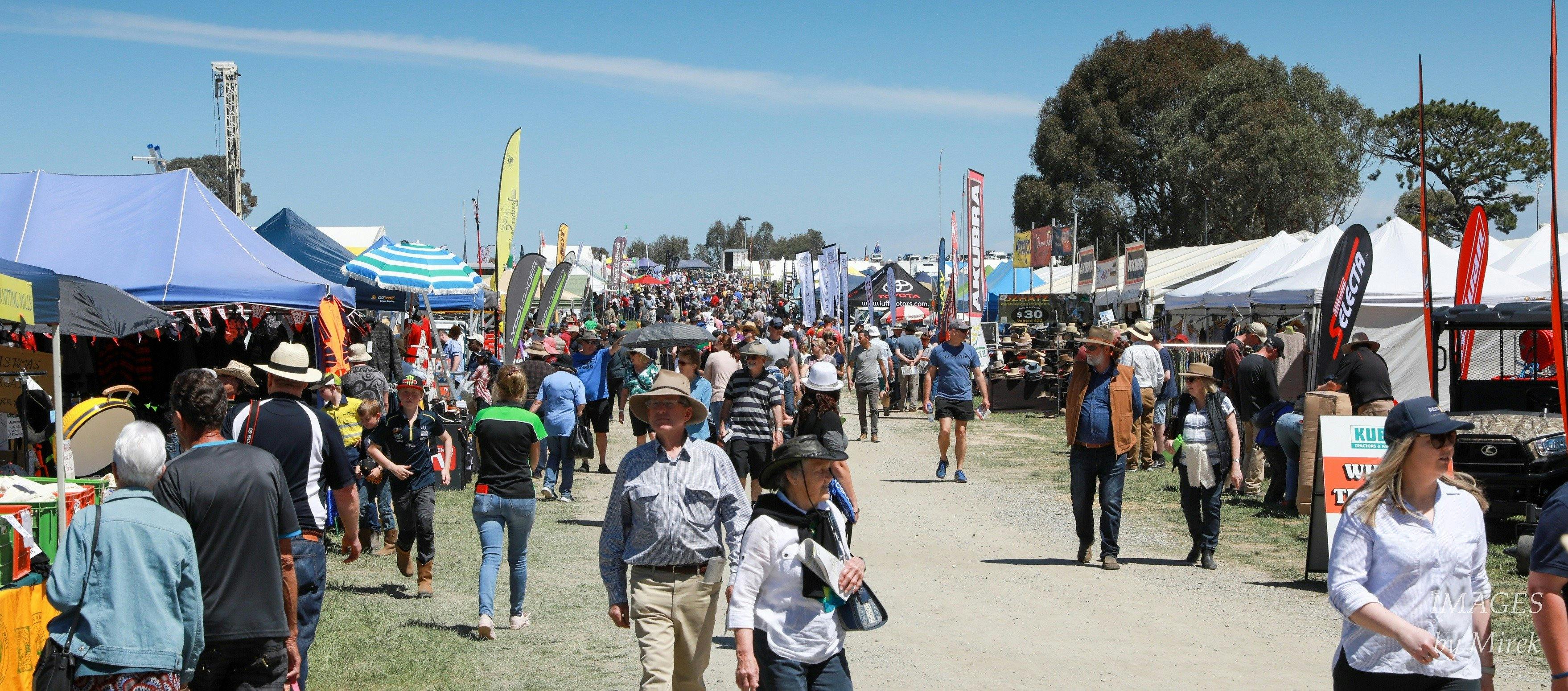 2017 Murrumbateman Field Days visitors