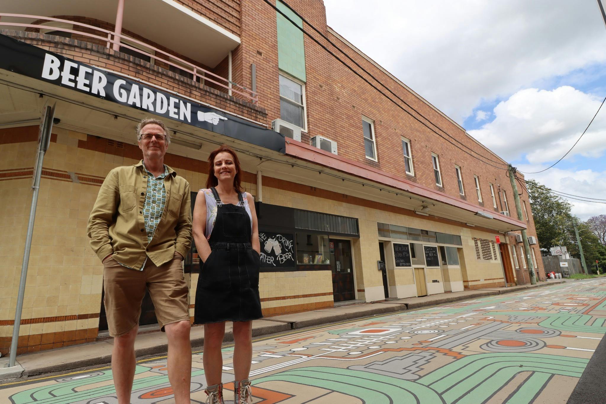 Lee Street Mural 'Flow'