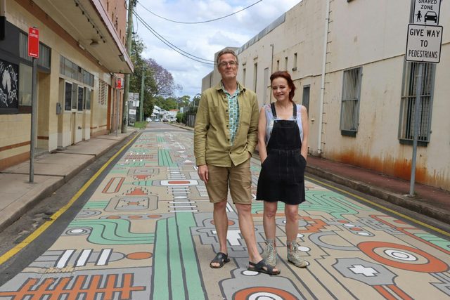 ‘Flow' Mural at Lee Street