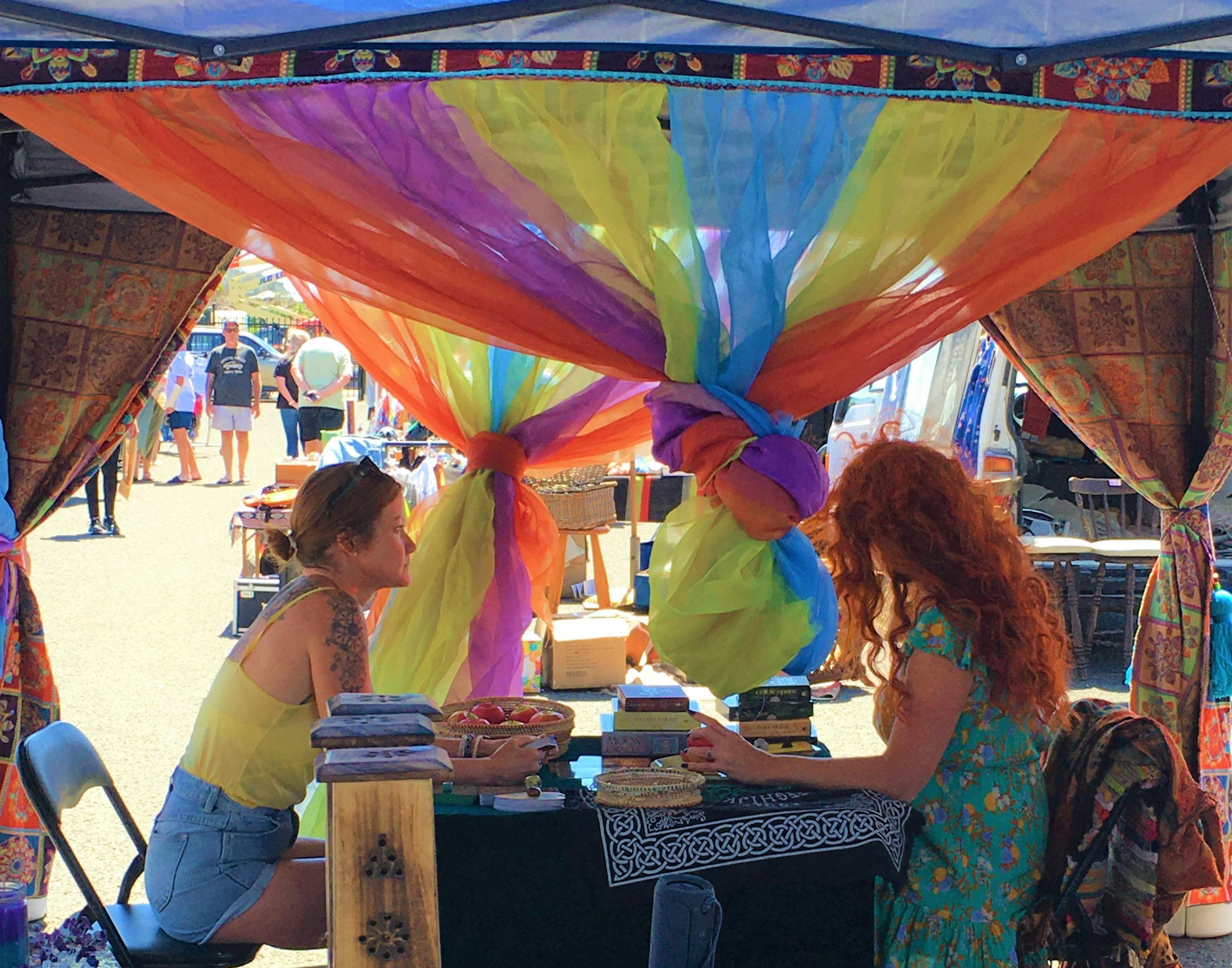 Taror readings at our market