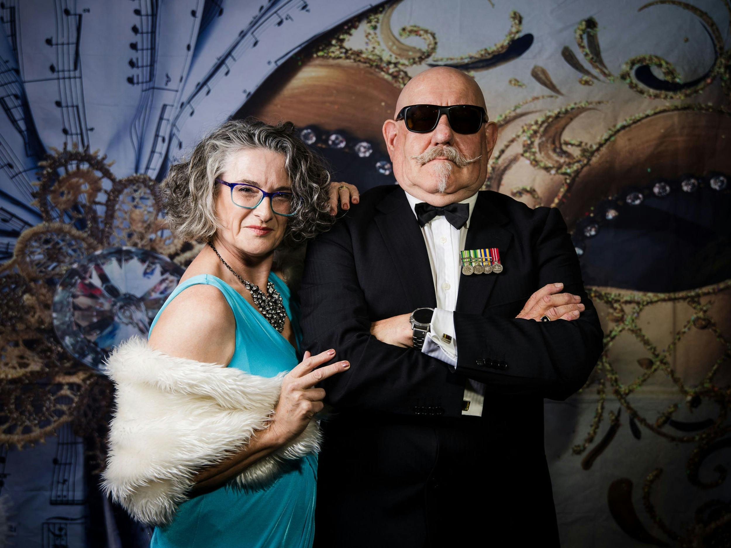 Couple at the Jindabyne Snow Ball