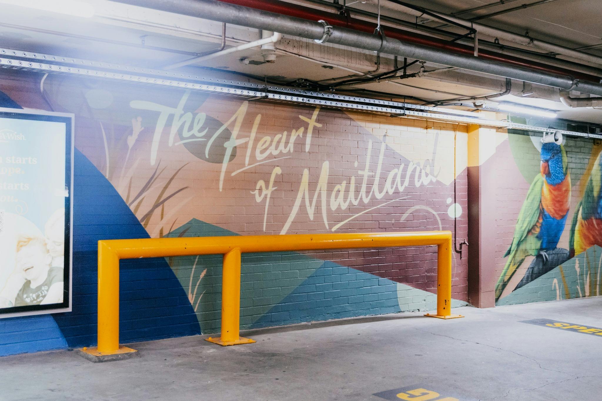 'The Heart of Maitland' Mural