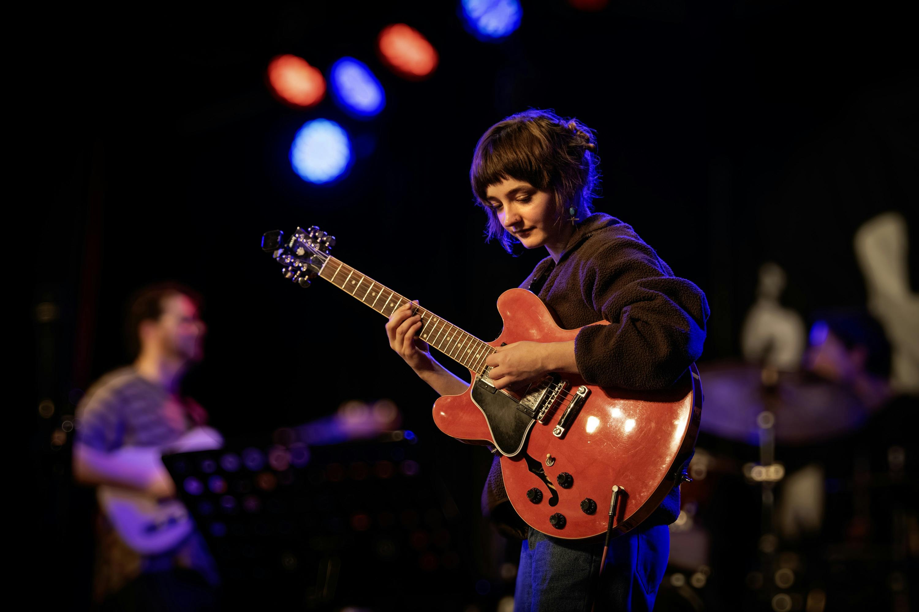 Young musicians thrill the audience with their skill.