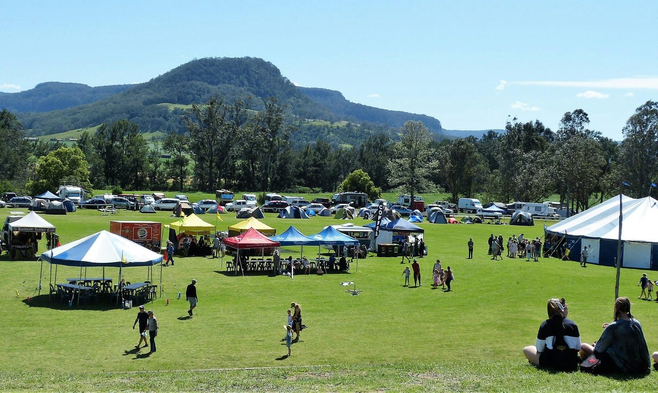 The Festival Backdrop, the Cambewarra Mountains surrounding Kangaroo Valley