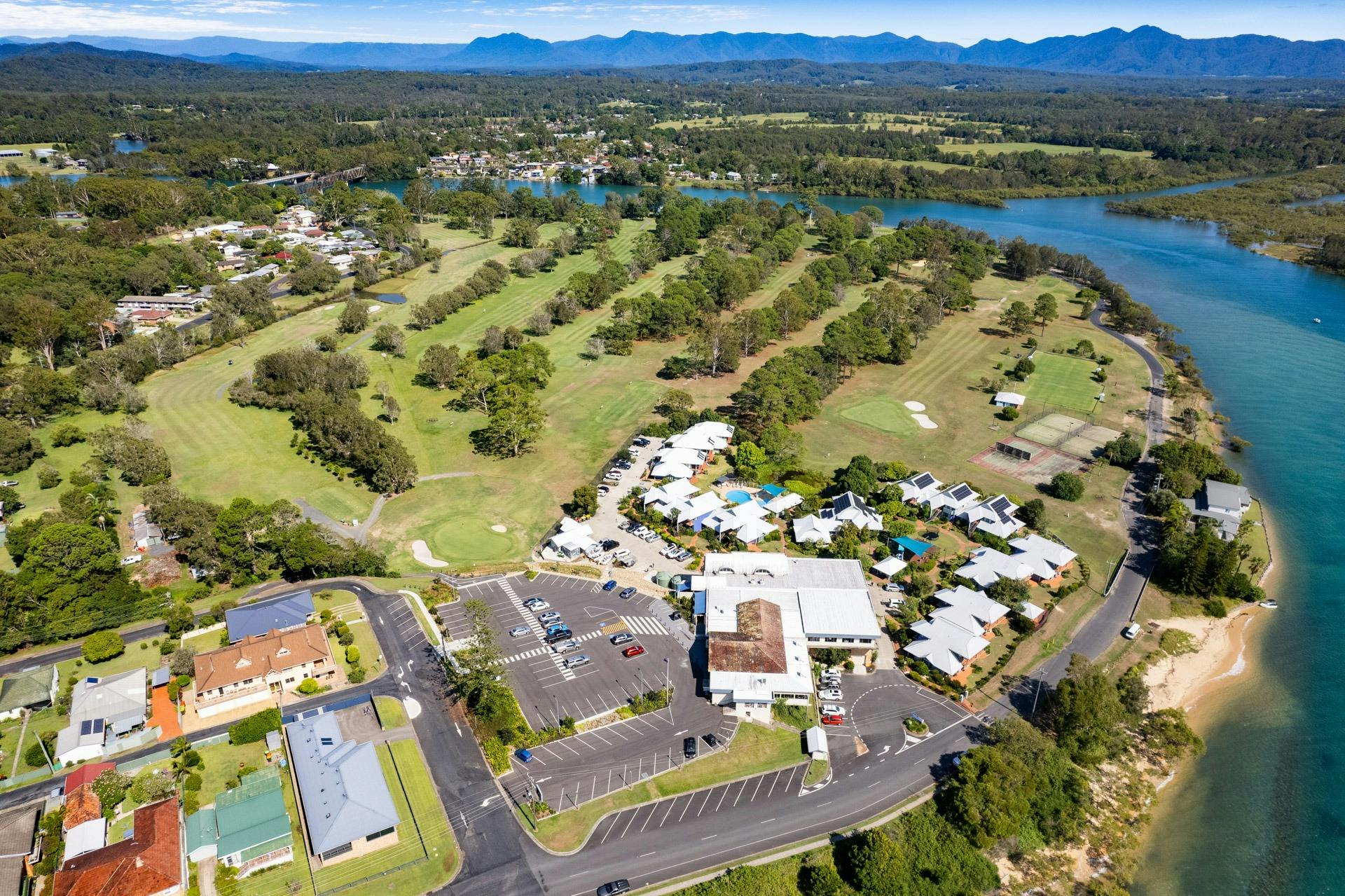 C.ex Urunga Golf Course Aerial