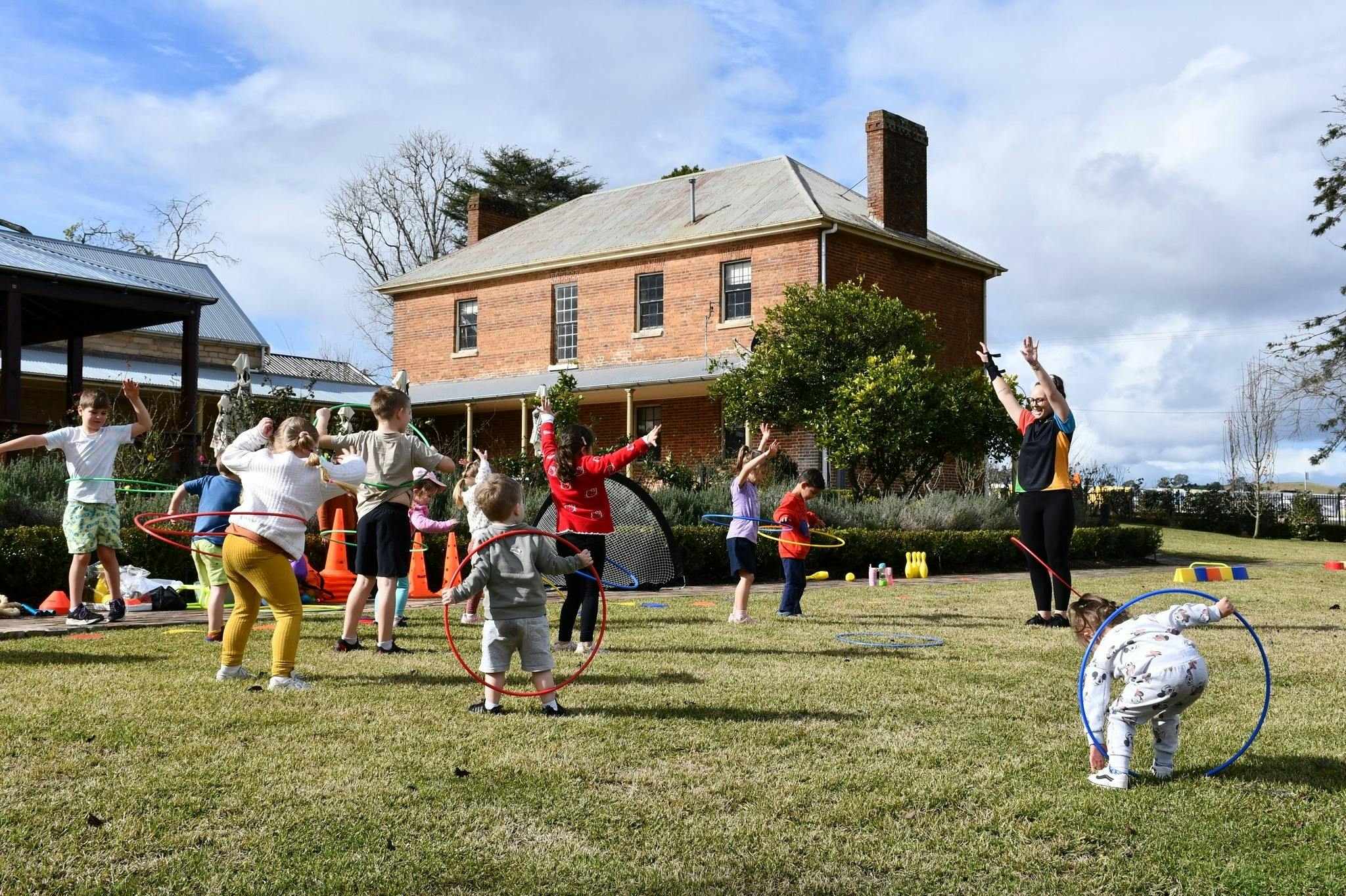 Activities for the Mini Trotters School Holiday Program at Menangle Country Club