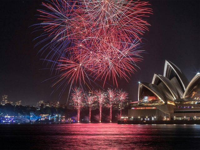 New Year's Eve at the Sydney Opera House