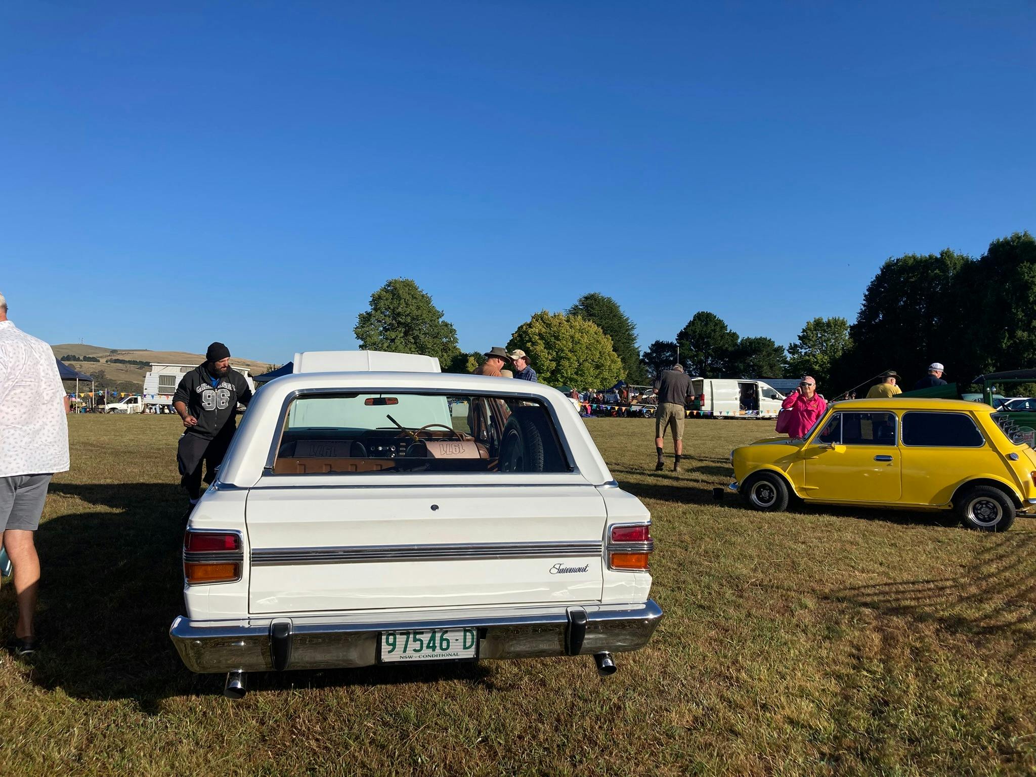 Show and shine for cars and motorbikes