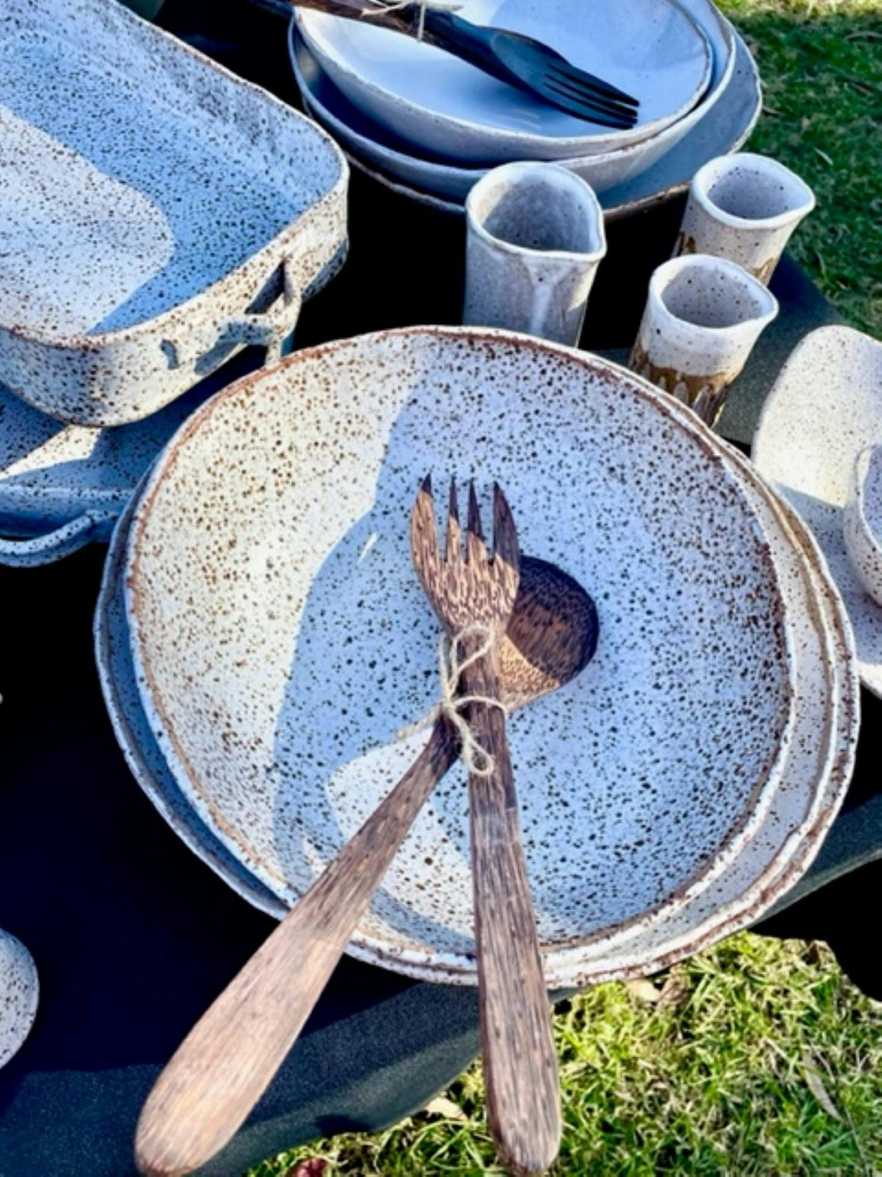 Hand made pottery
