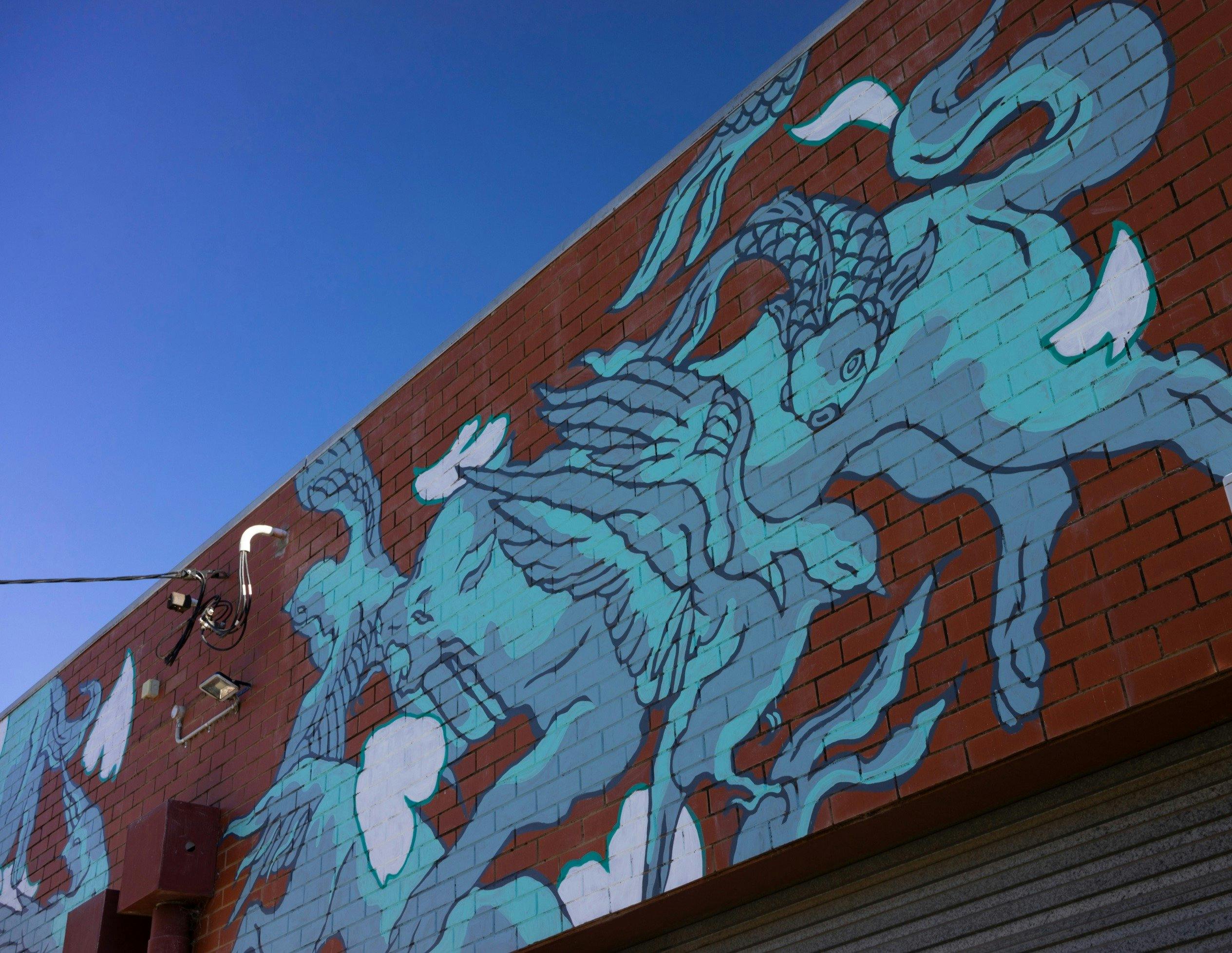 Cadell Place Mural
