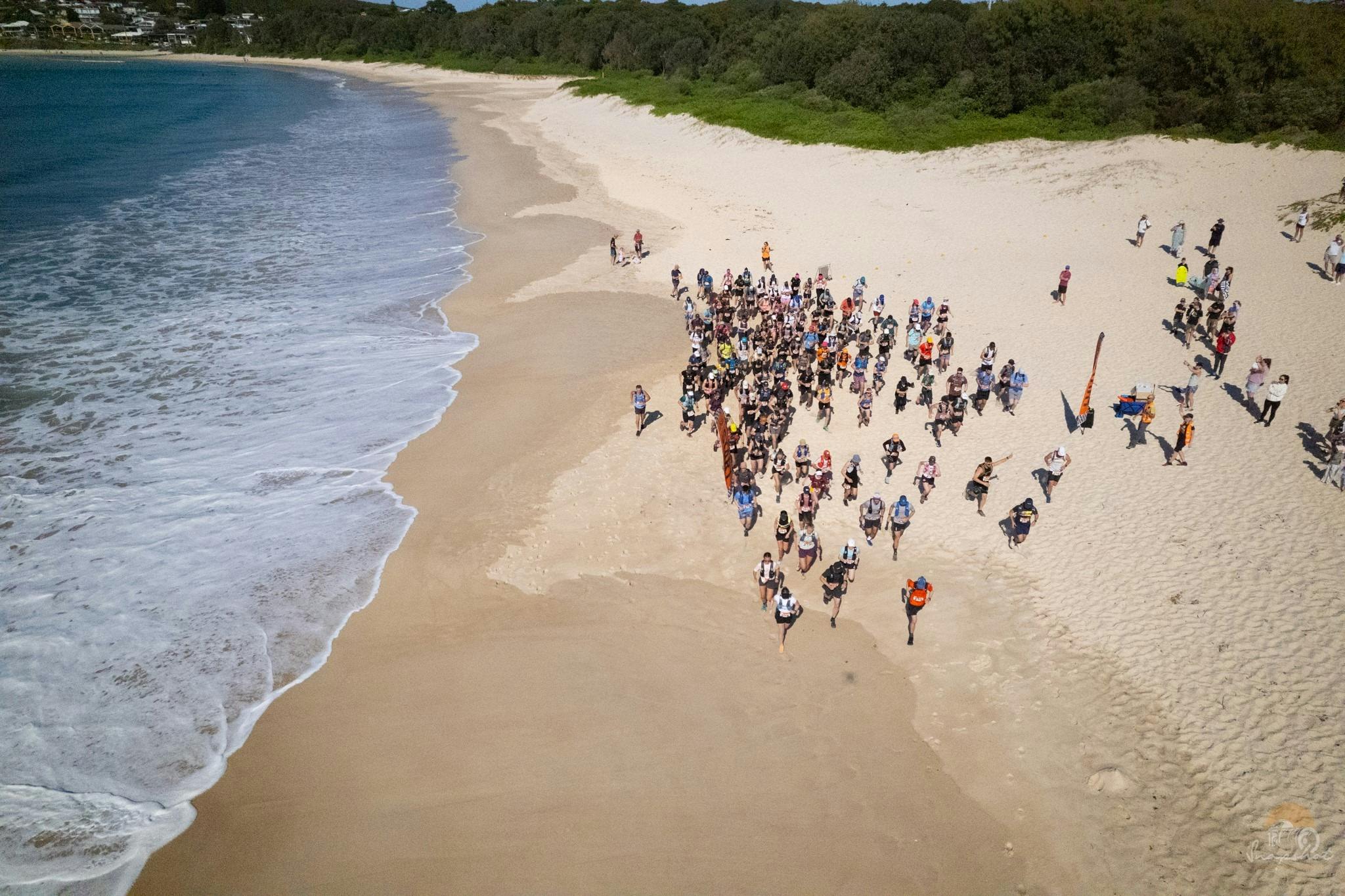 Trail Running by the ocean