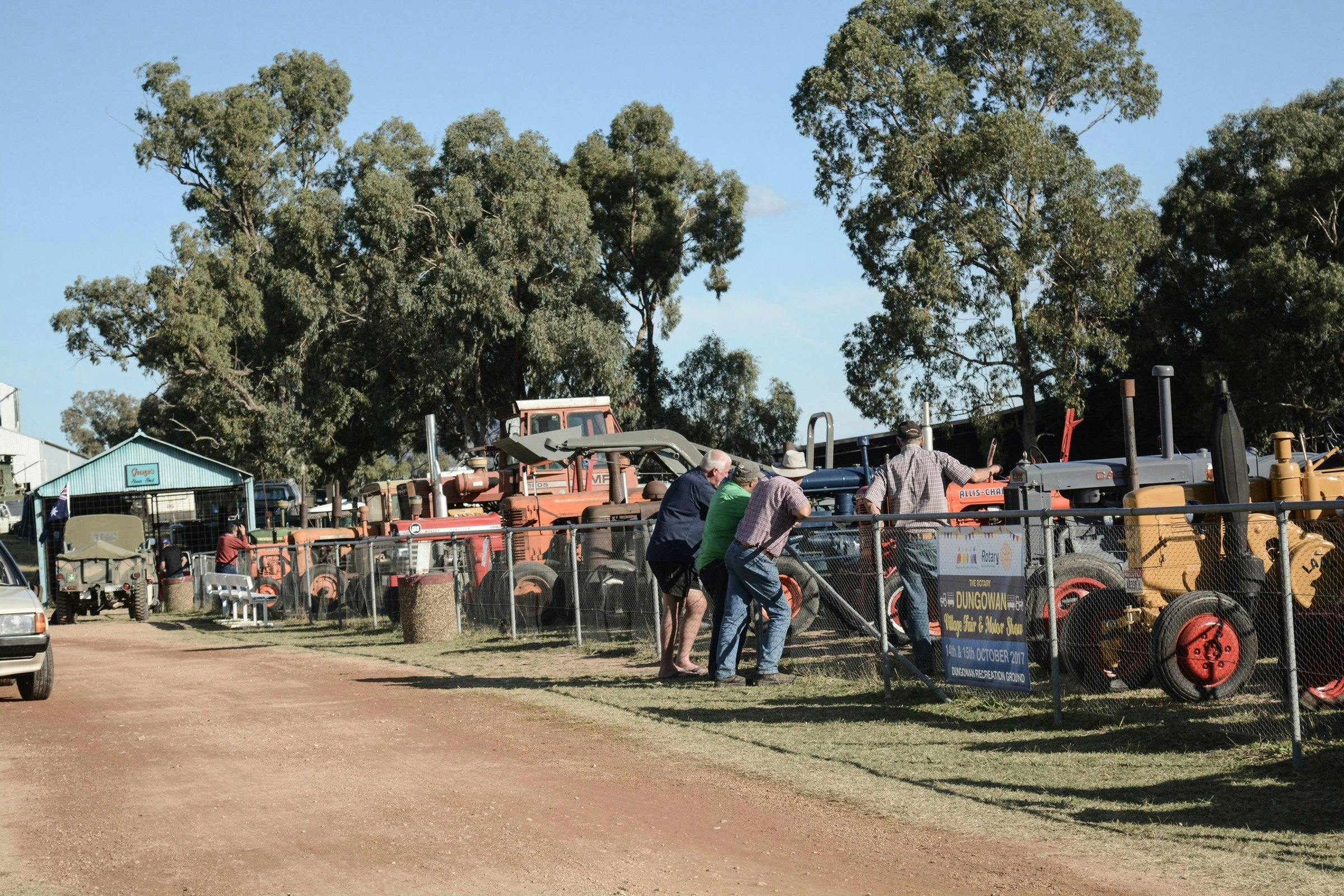 Tractor line-up