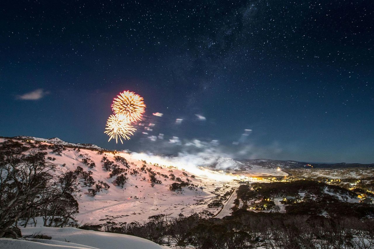 Fireworks at Perisher every Tuesday and Saturday