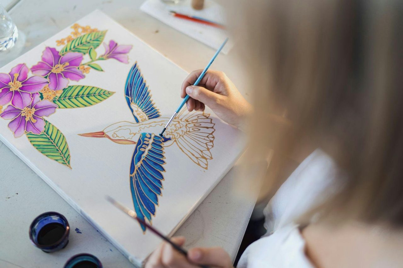 Silk Painting Workshop
