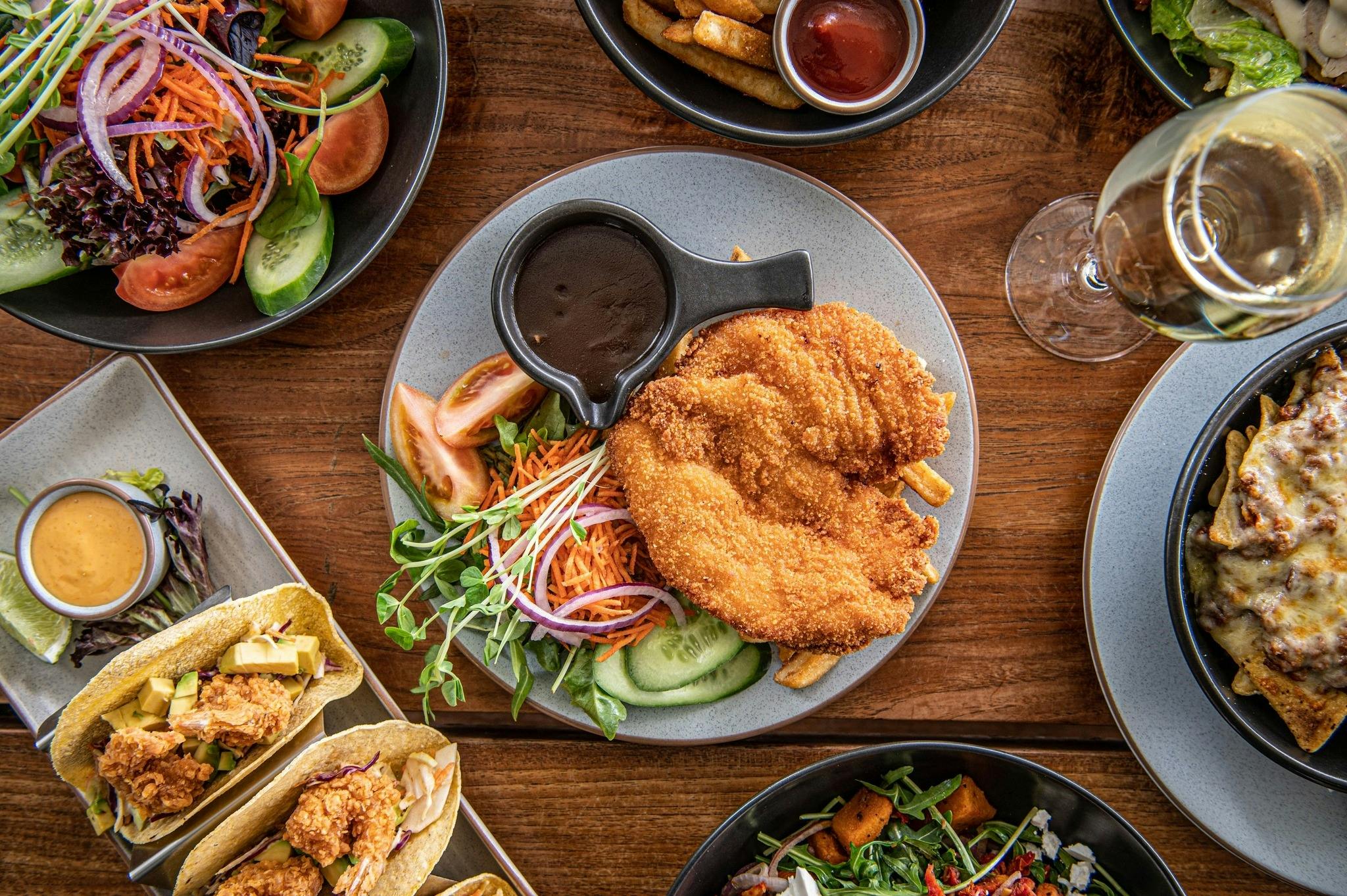 Food on offer at Campbelltown Golf Club