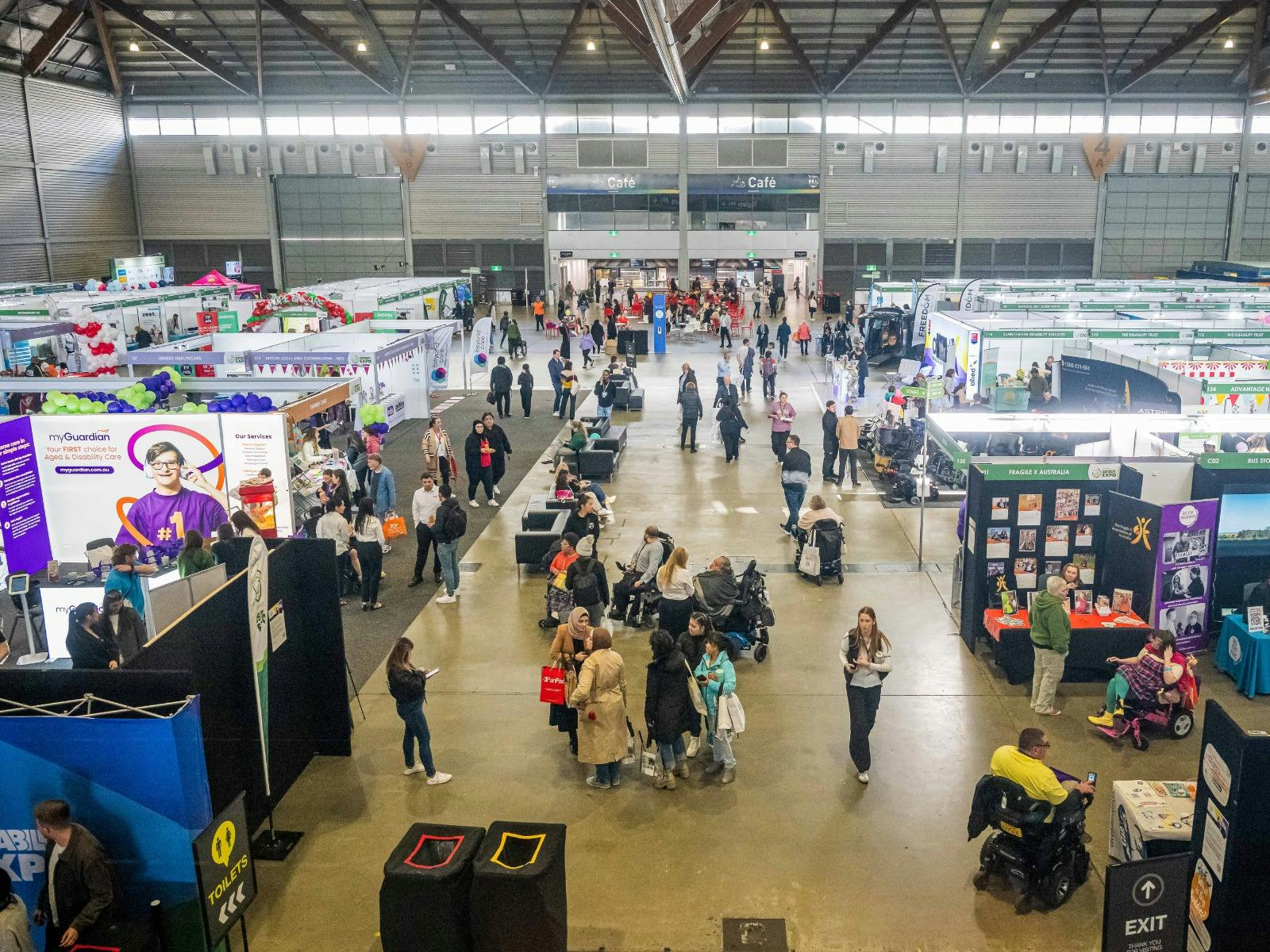 Crowd image Sydney Disability Expo