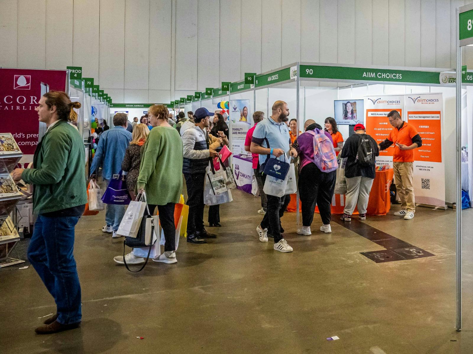 Crowd image Sydney Disability Expo