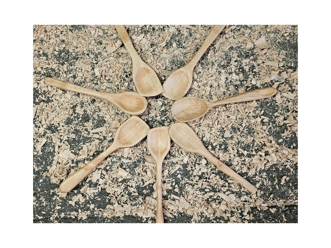 carved spoons