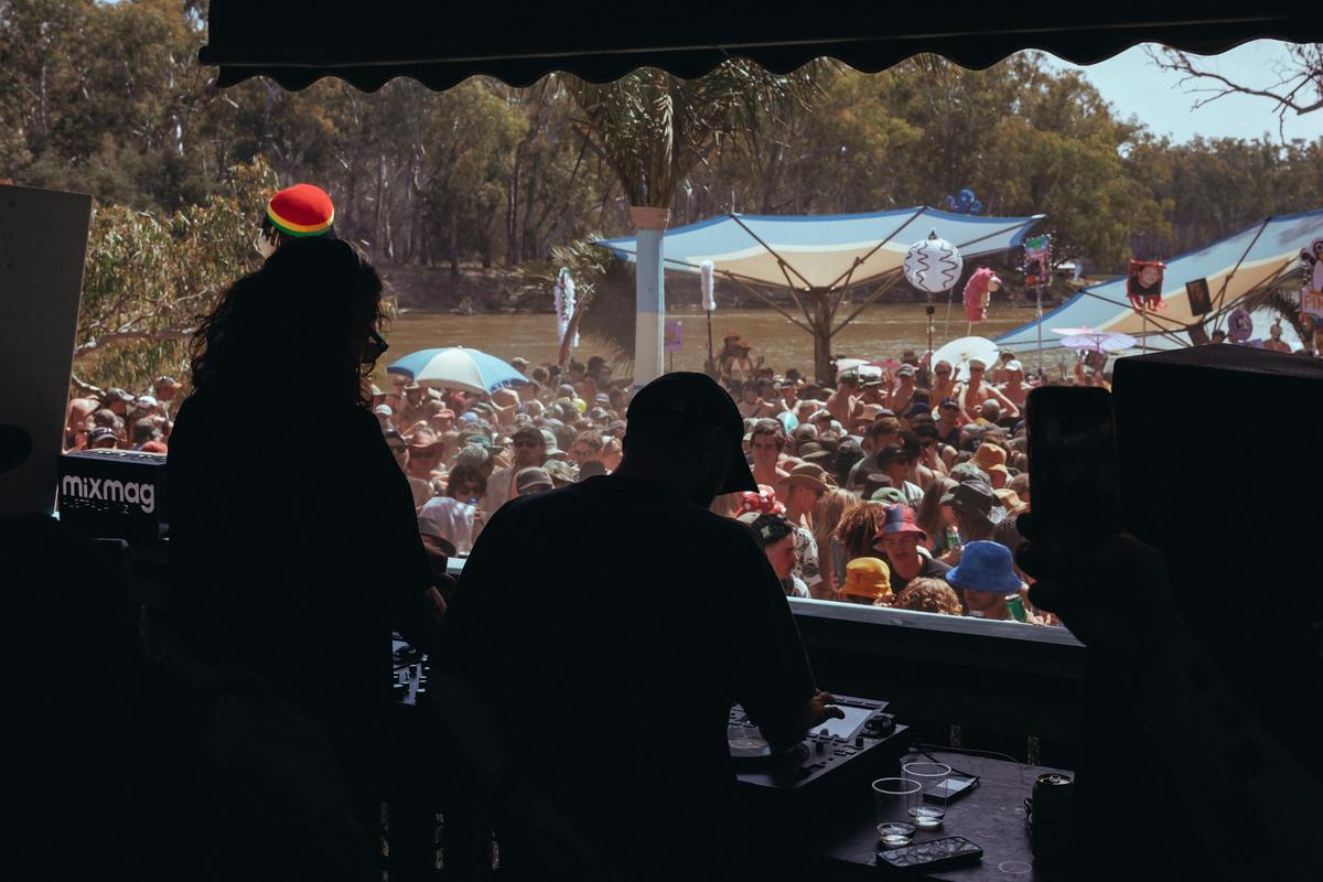 The Beach stage