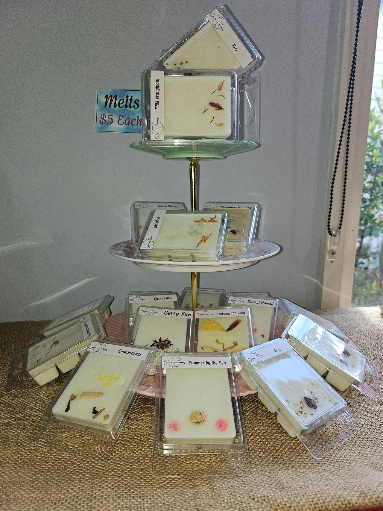 Melts are also decorated