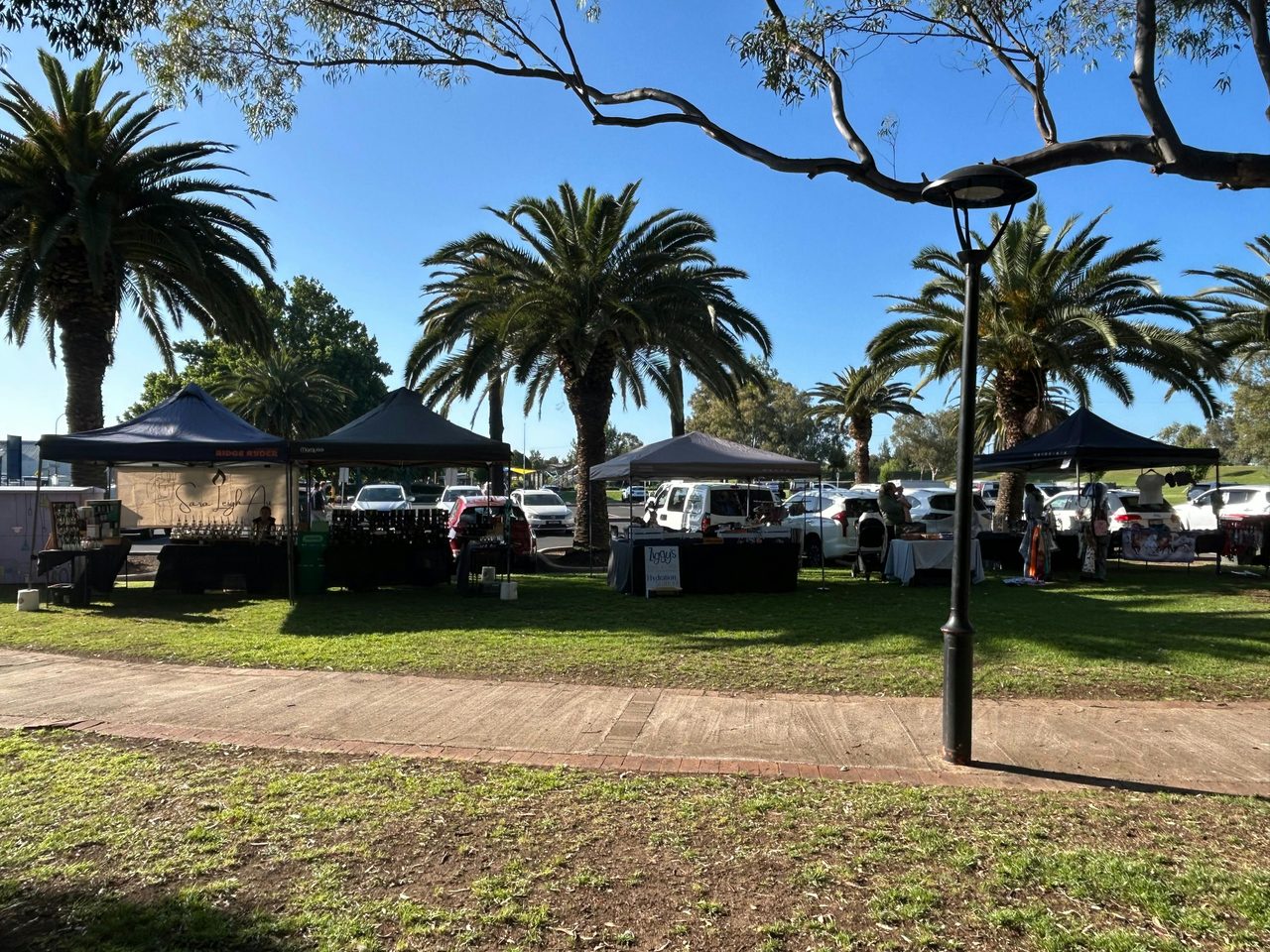 Variety of stalls