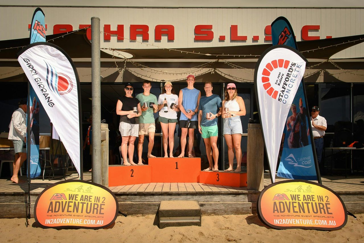 Tathra Ocean Swim Podium
