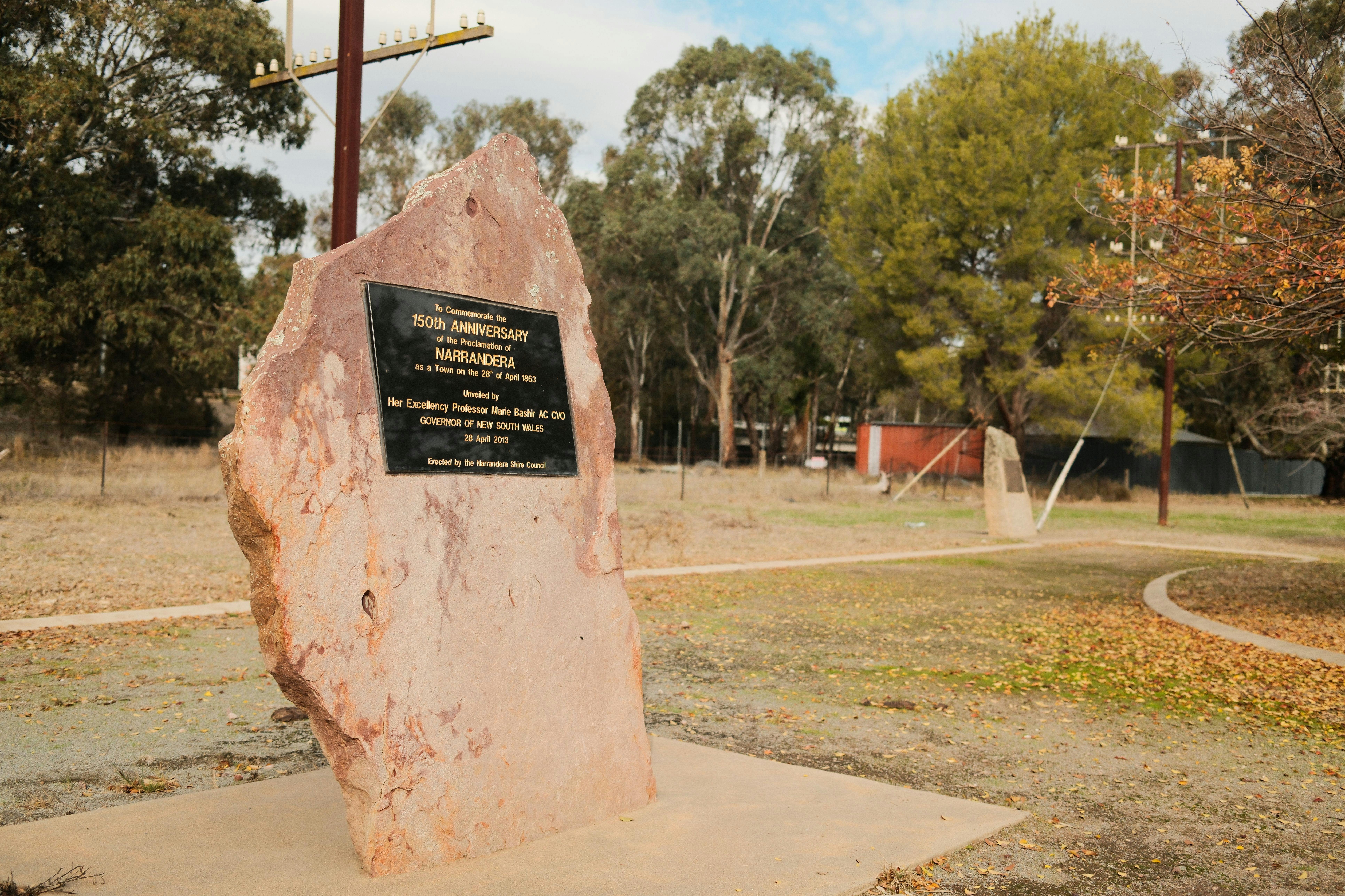 150 years of Narrandera Memorial