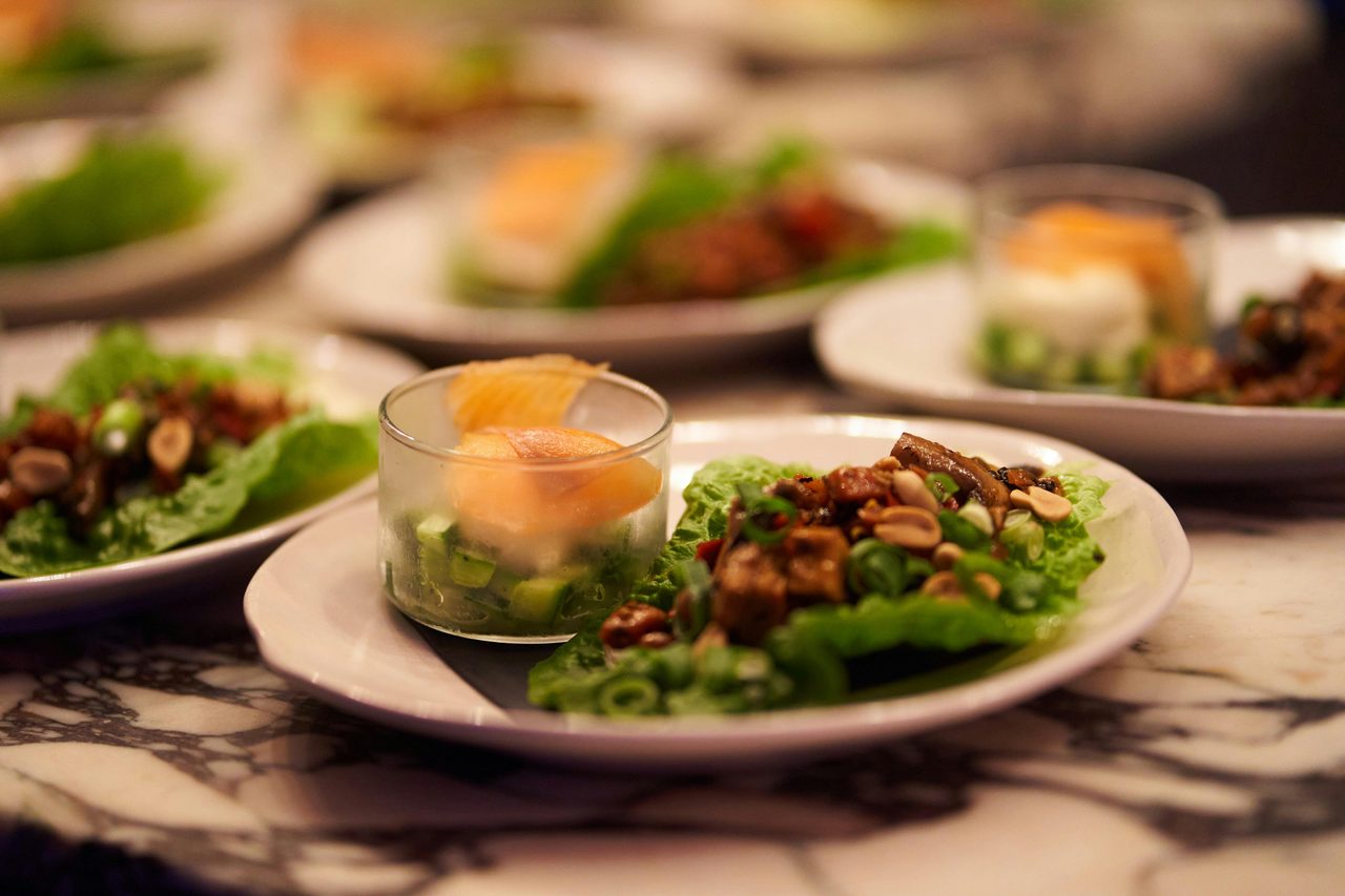 The food is as delicious as the performances in this intimate dinner show theatrette.