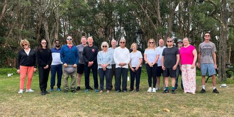 Tai-Chi in Centennial Park Sydney