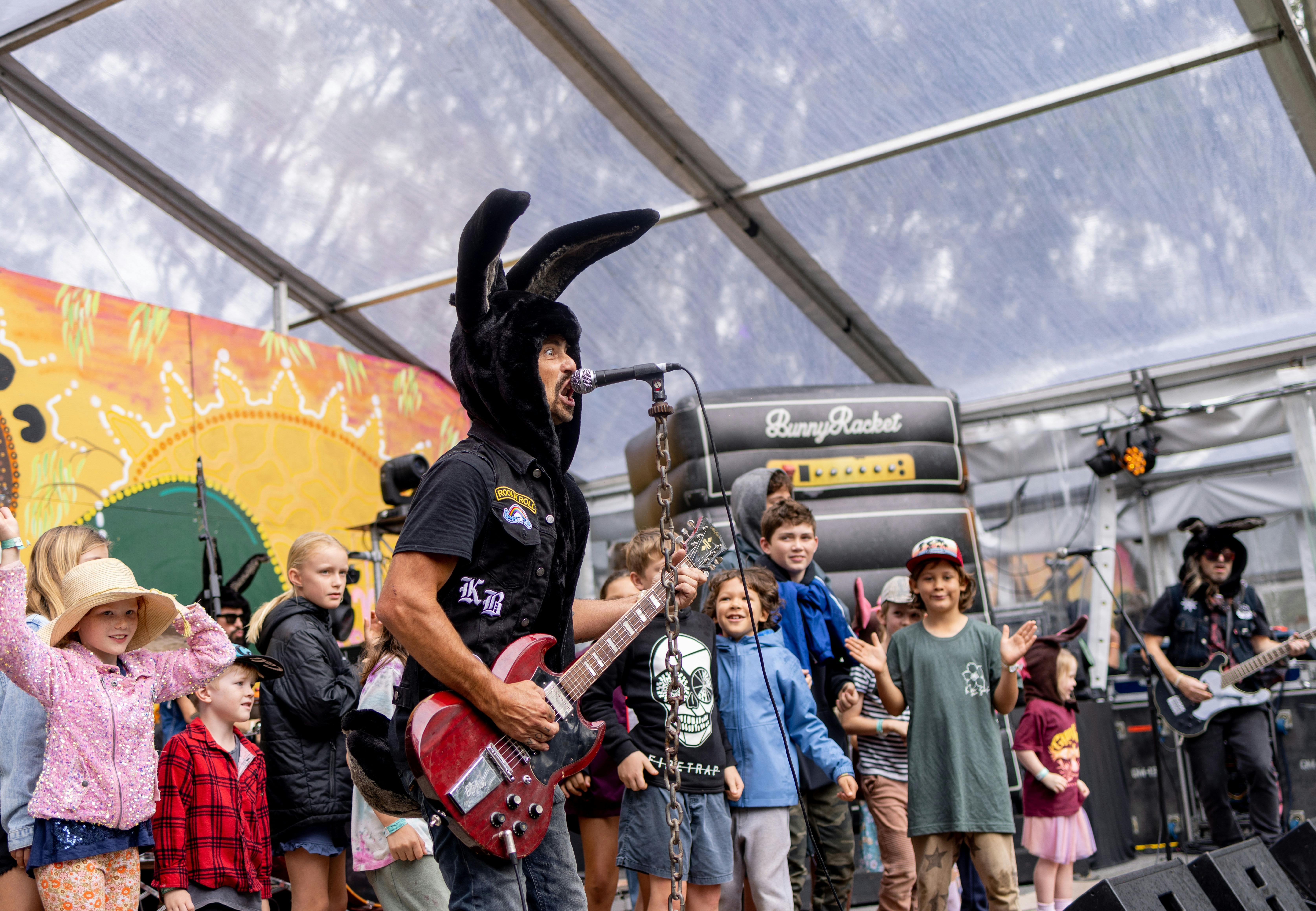 Bunny Racket at the Gum Ball 2023